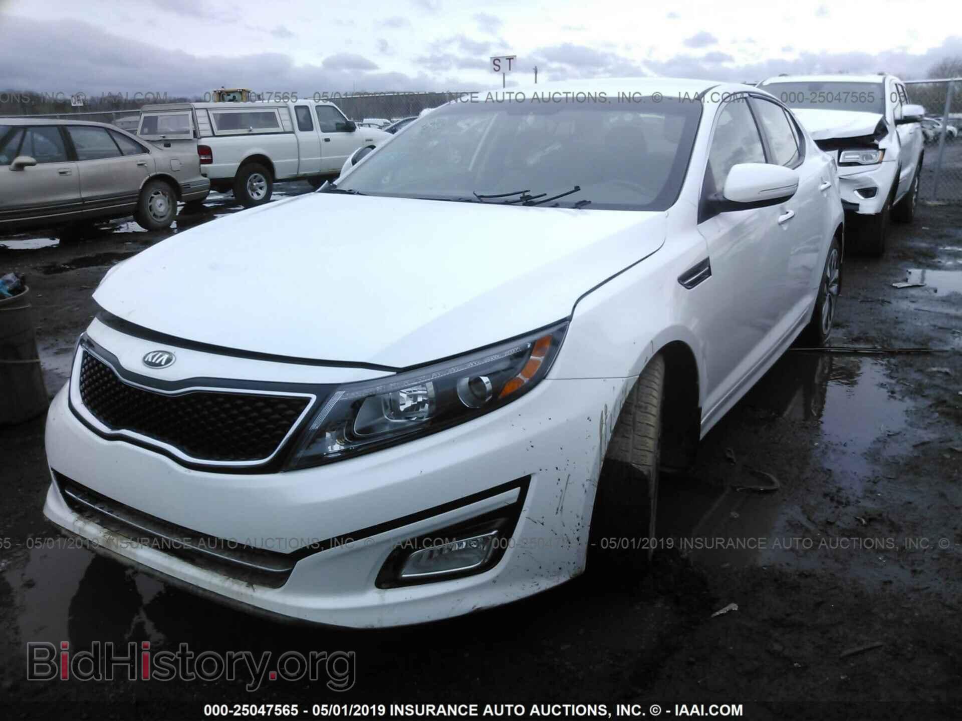 2015 KIA OPTIMA - VIN: 5XXGR4A70FG379113 - Photo 2