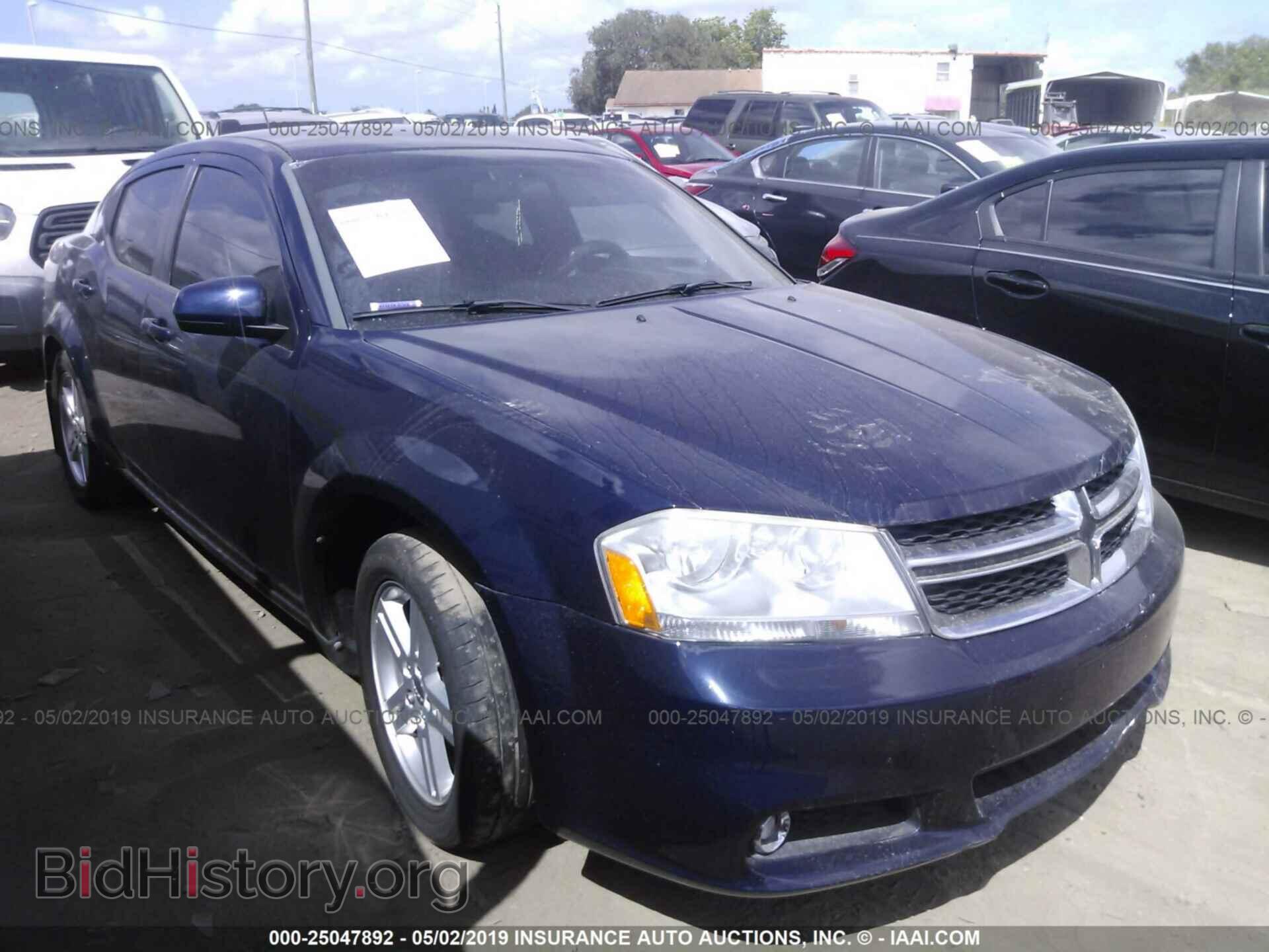 Photo 1C3CDZCB6DN582833 - DODGE AVENGER 2013