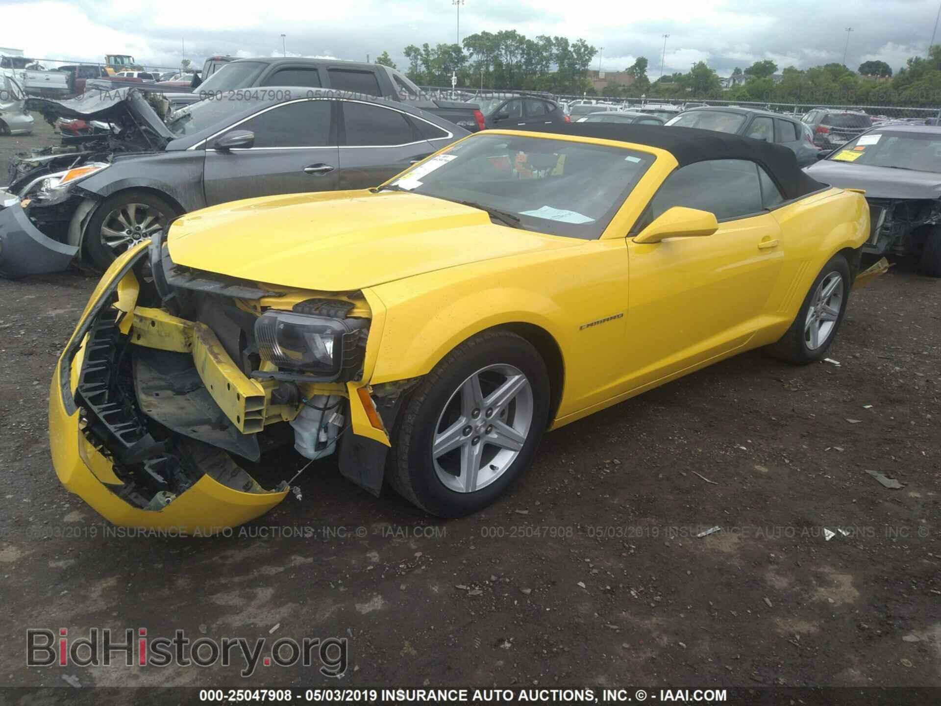 2012 CHEVROLET CAMARO - VIN: 2G1FB3D3XC9188071 - Фото 2