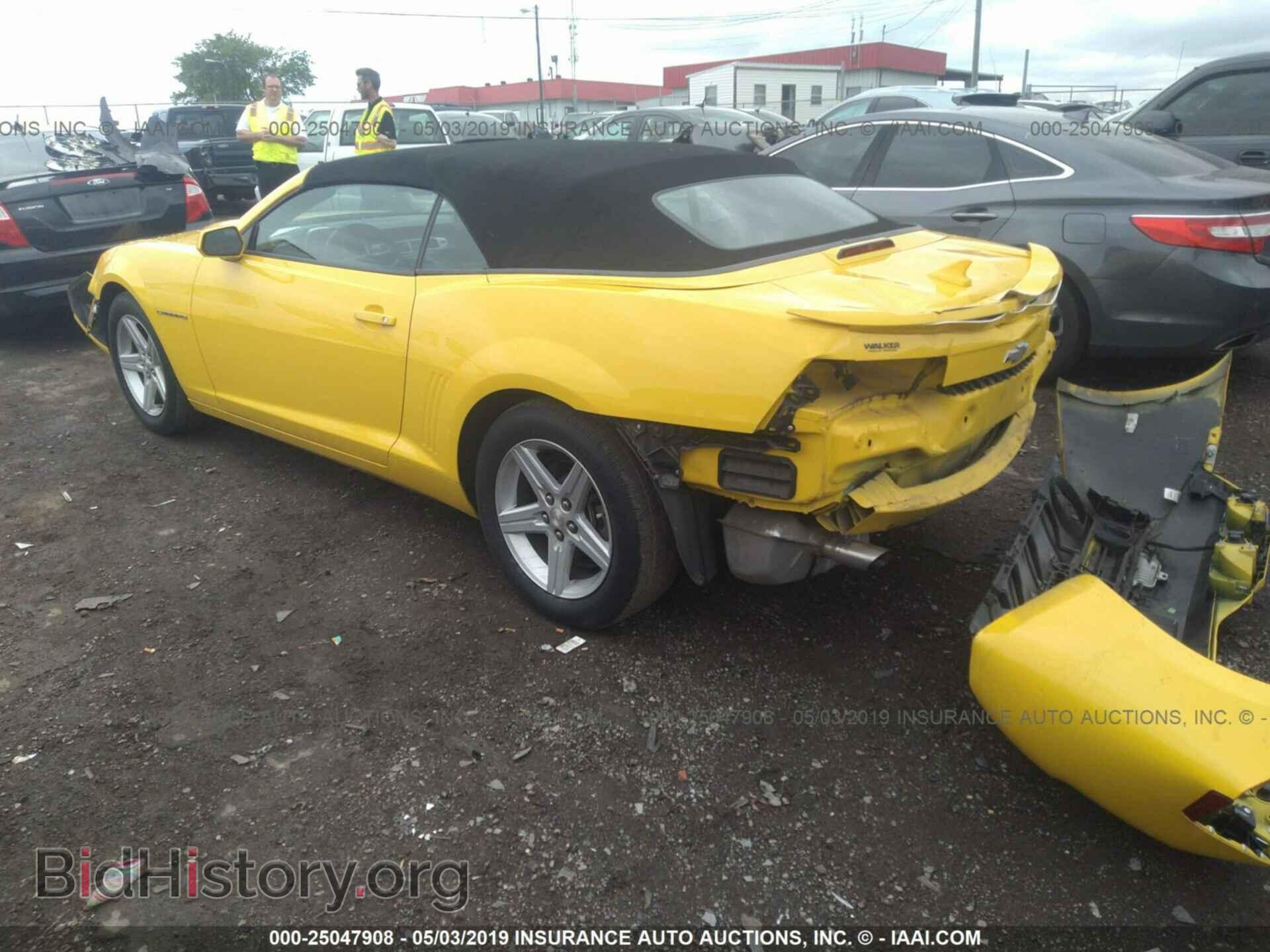 2012 CHEVROLET CAMARO - VIN: 2G1FB3D3XC9188071 - Фото 3
