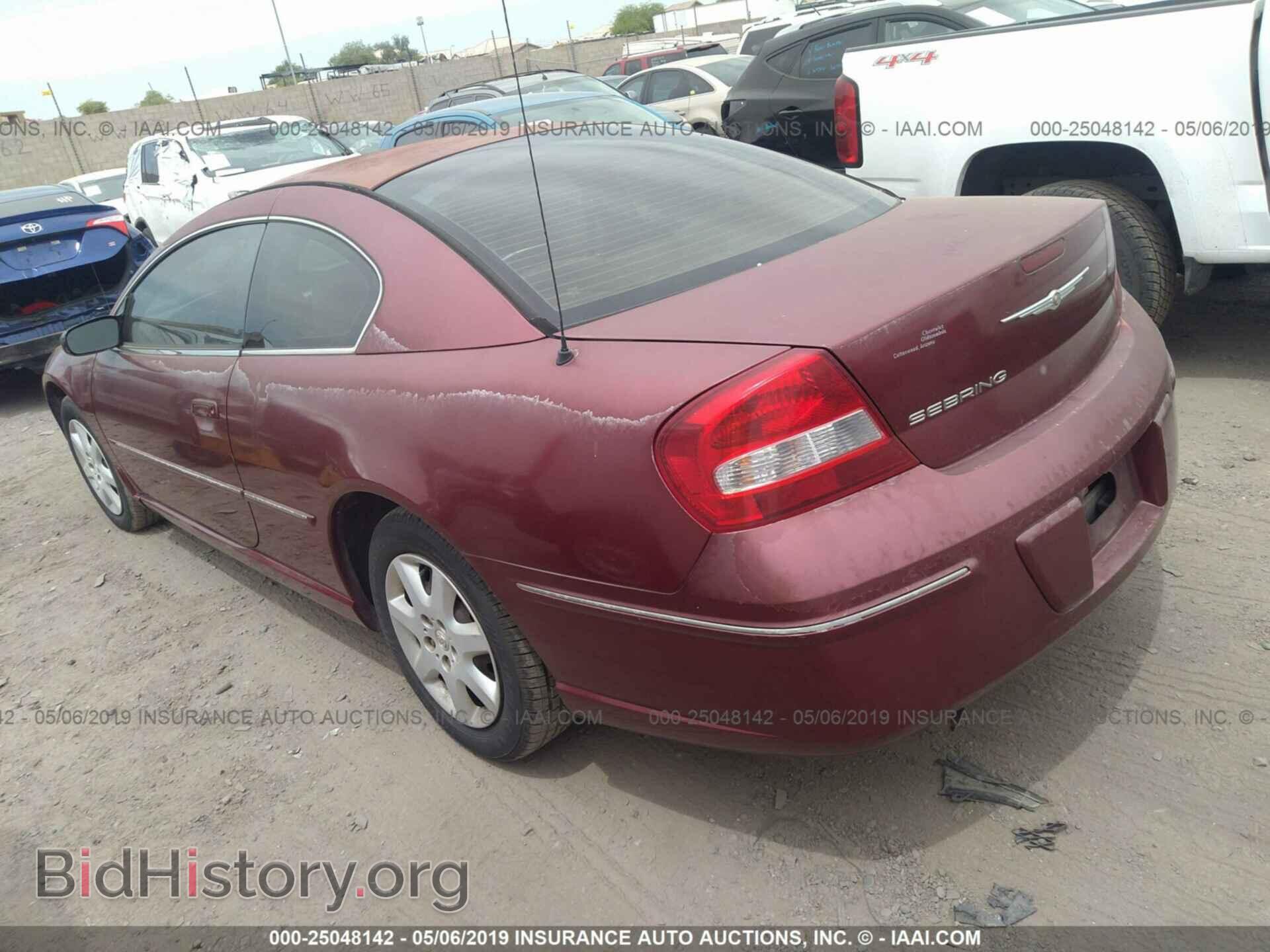 2004 CHRYSLER SEBRING - VIN: 4C3AG42G14E081104 - Photo 3