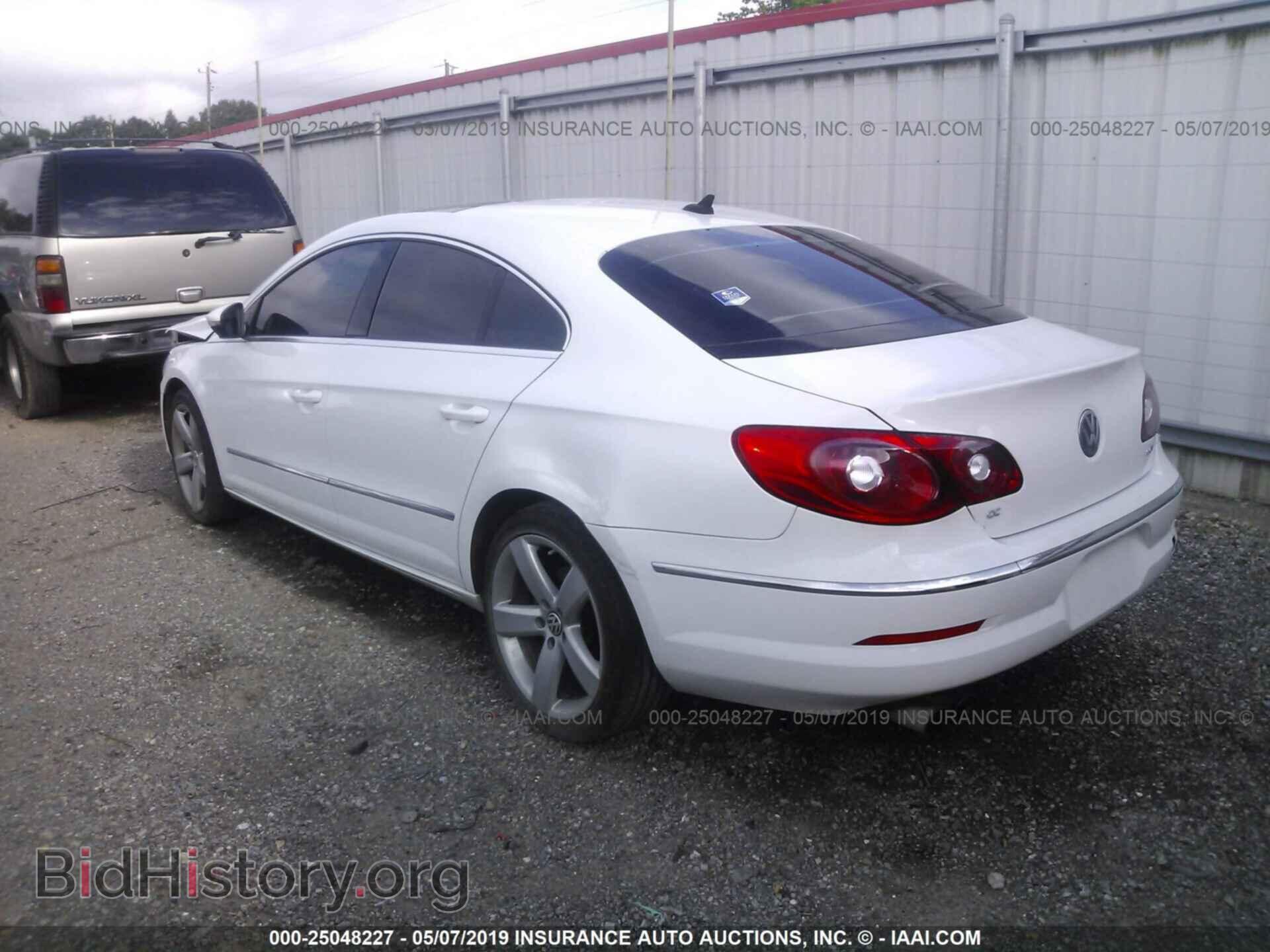 2012 VOLKSWAGEN CC - VIN: WVWHN7AN7CE550052 - Фото 3