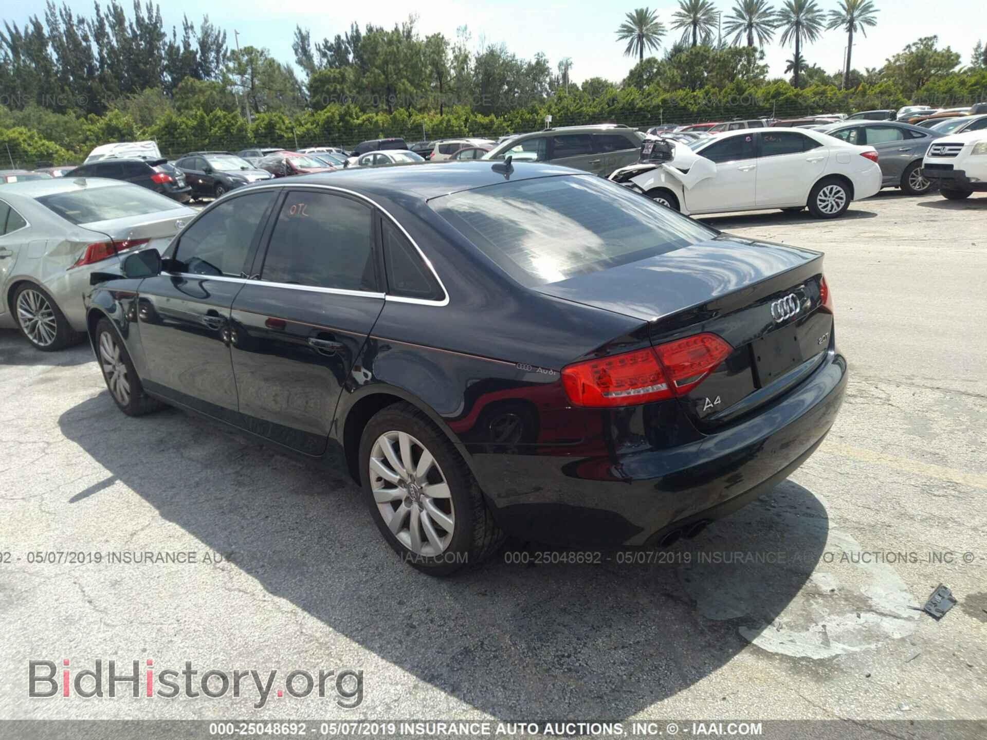 2012 AUDI A4 - VIN: WAUAFAFL7CN000723 - Photo 3