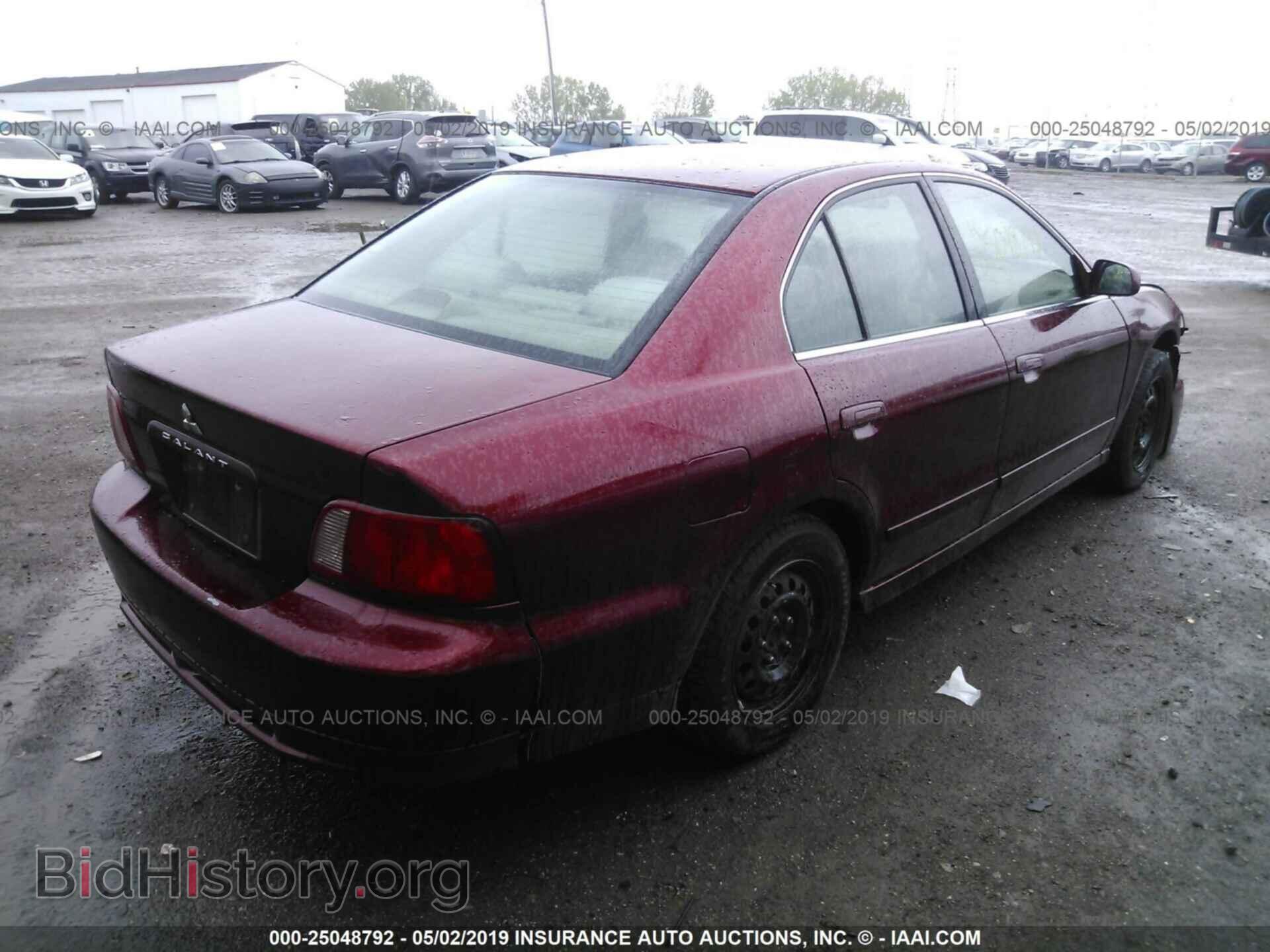 2002 MITSUBISHI GALANT - VIN: 4A3AA46G42E035611 - Фото 4