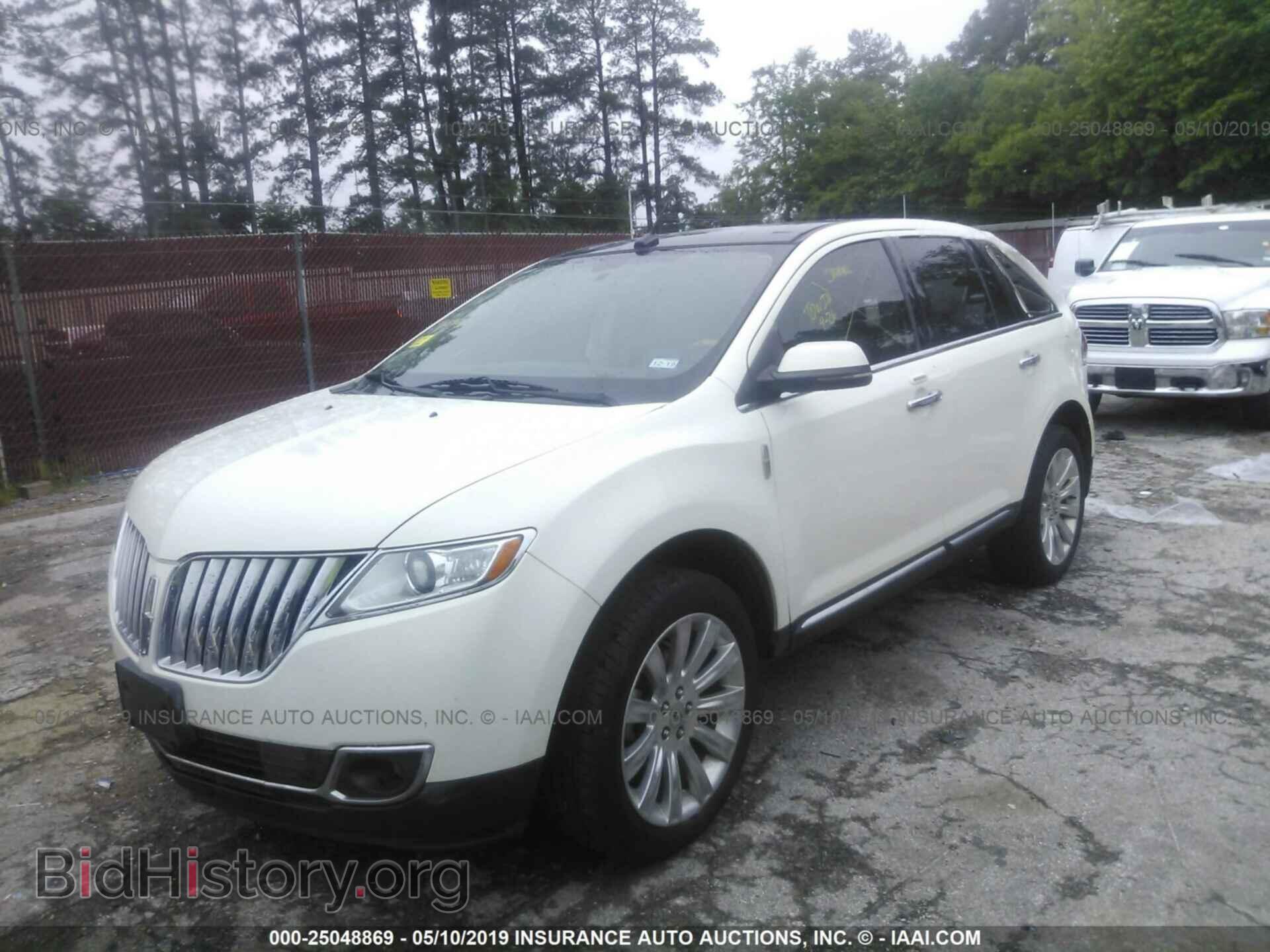 2012 LINCOLN MKX - VIN: 2LMDJ6JK0CBL15580 - Фото 2