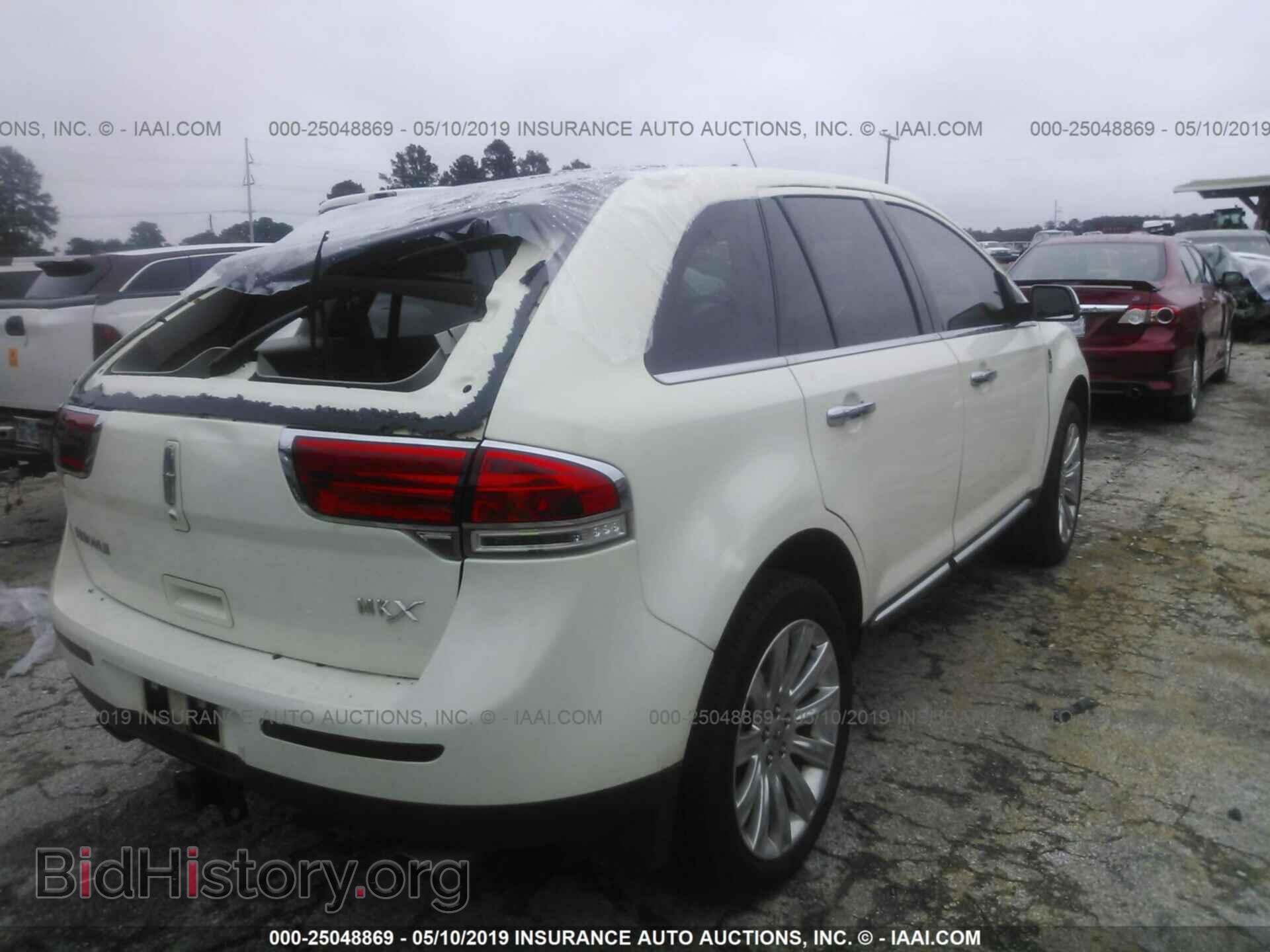 2012 LINCOLN MKX - VIN: 2LMDJ6JK0CBL15580 - Фото 4