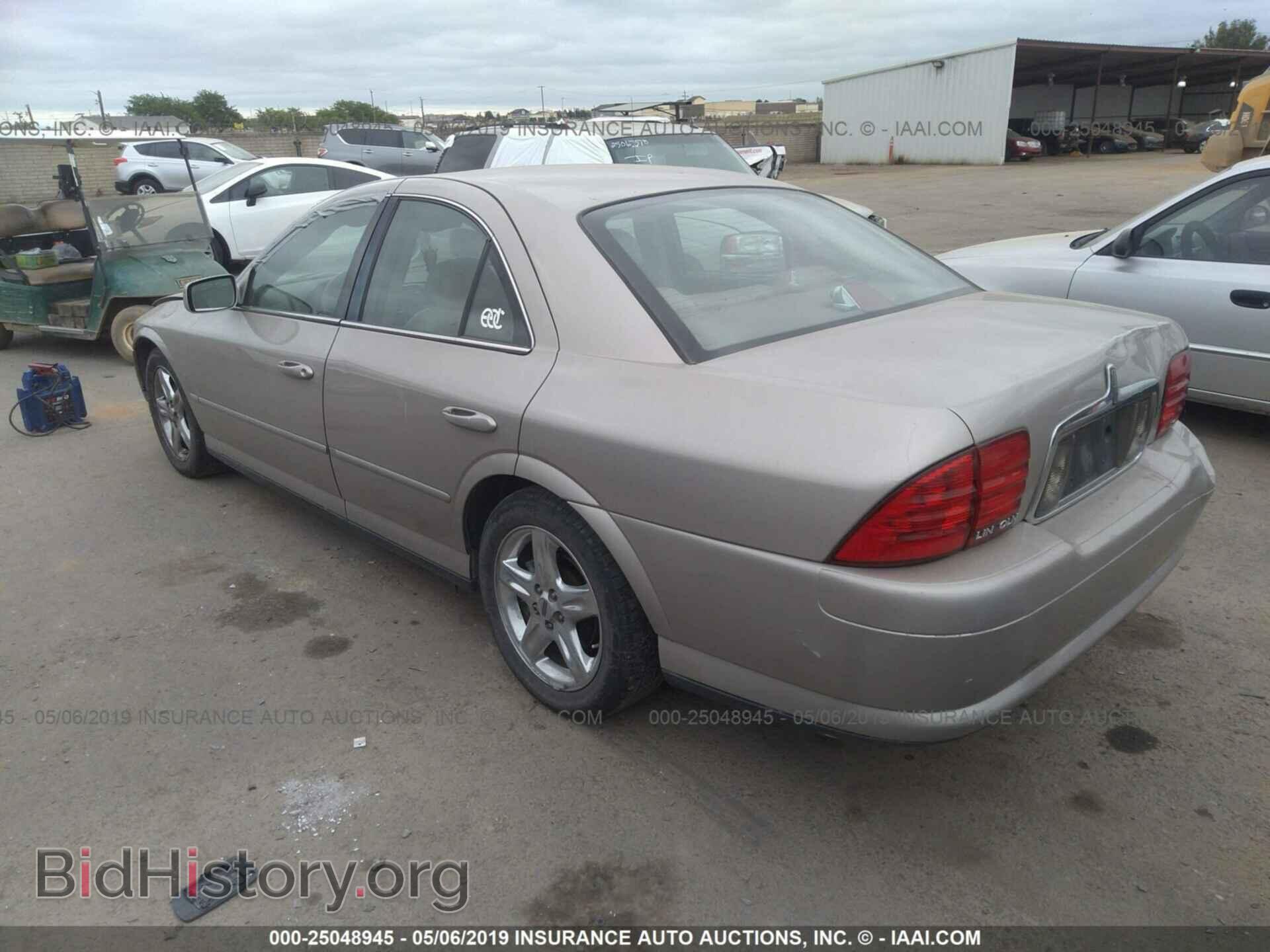 2002 LINCOLN LS - VIN: 1LNHM87A32Y685423 - Фото 3