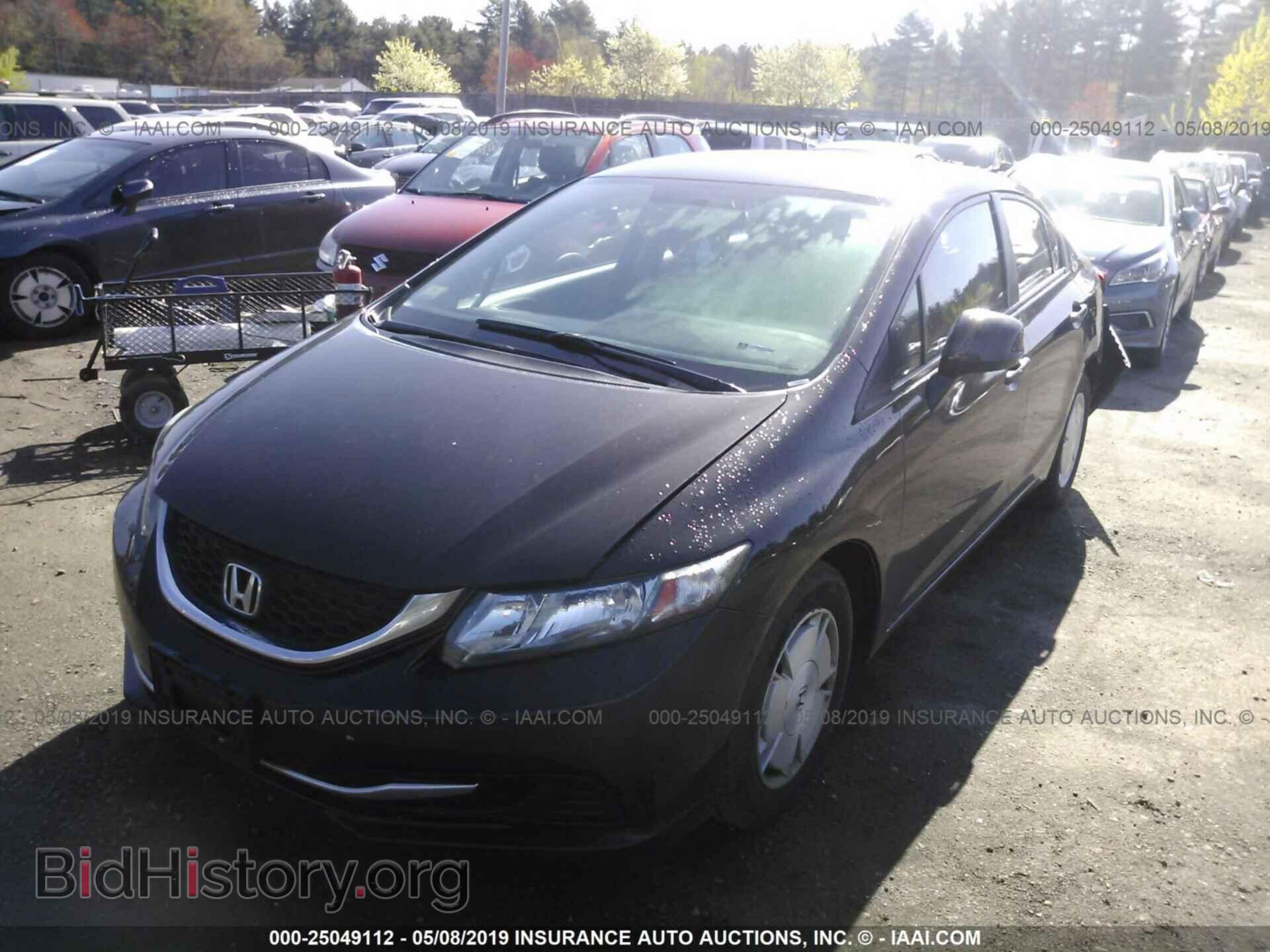 2013 HONDA CIVIC - VIN: 2HGFB2F60DH530225 - Фото 2