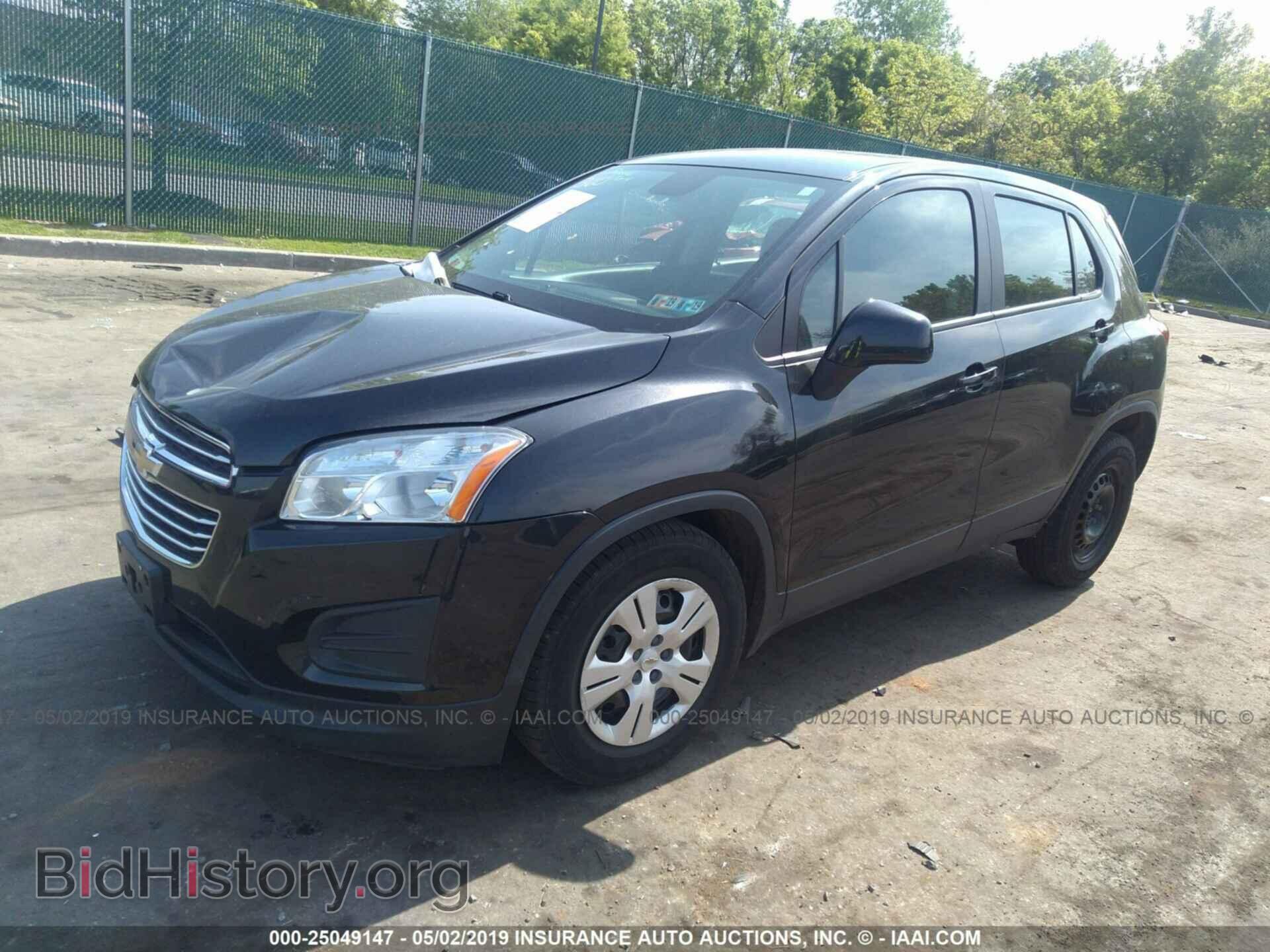 2015 CHEVROLET TRAX - VIN: KL7CJKSB4FB071345 - Фото 2