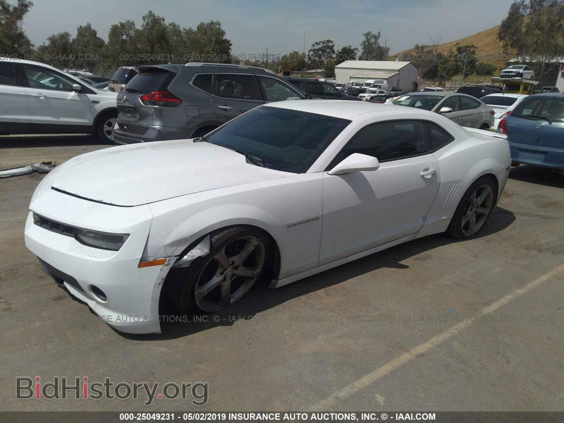 2014 CHEVROLET CAMARO - VIN: 2G1FB1E31E9134065 - Фото 2