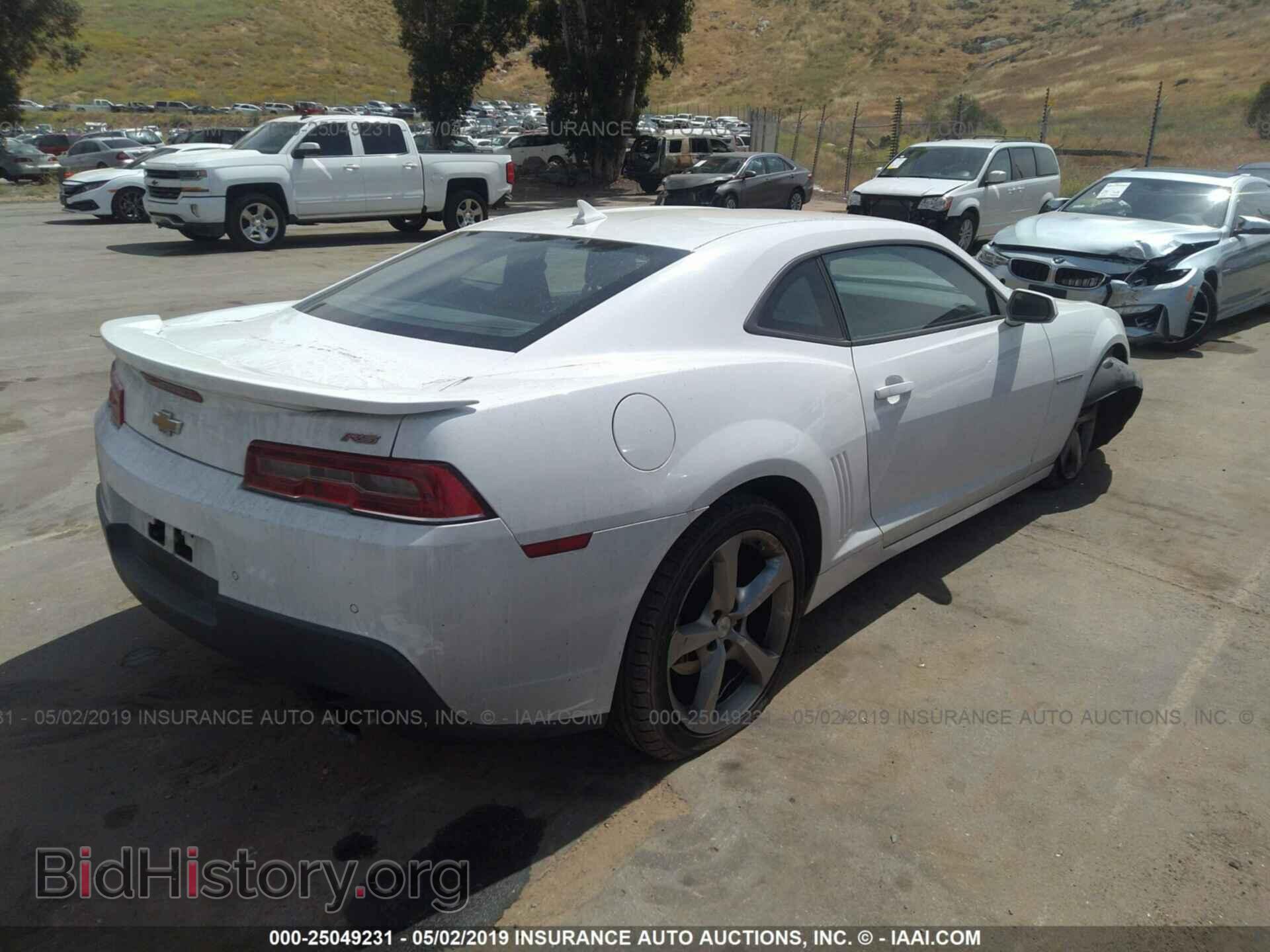 2014 CHEVROLET CAMARO - VIN: 2G1FB1E31E9134065 - Фото 4