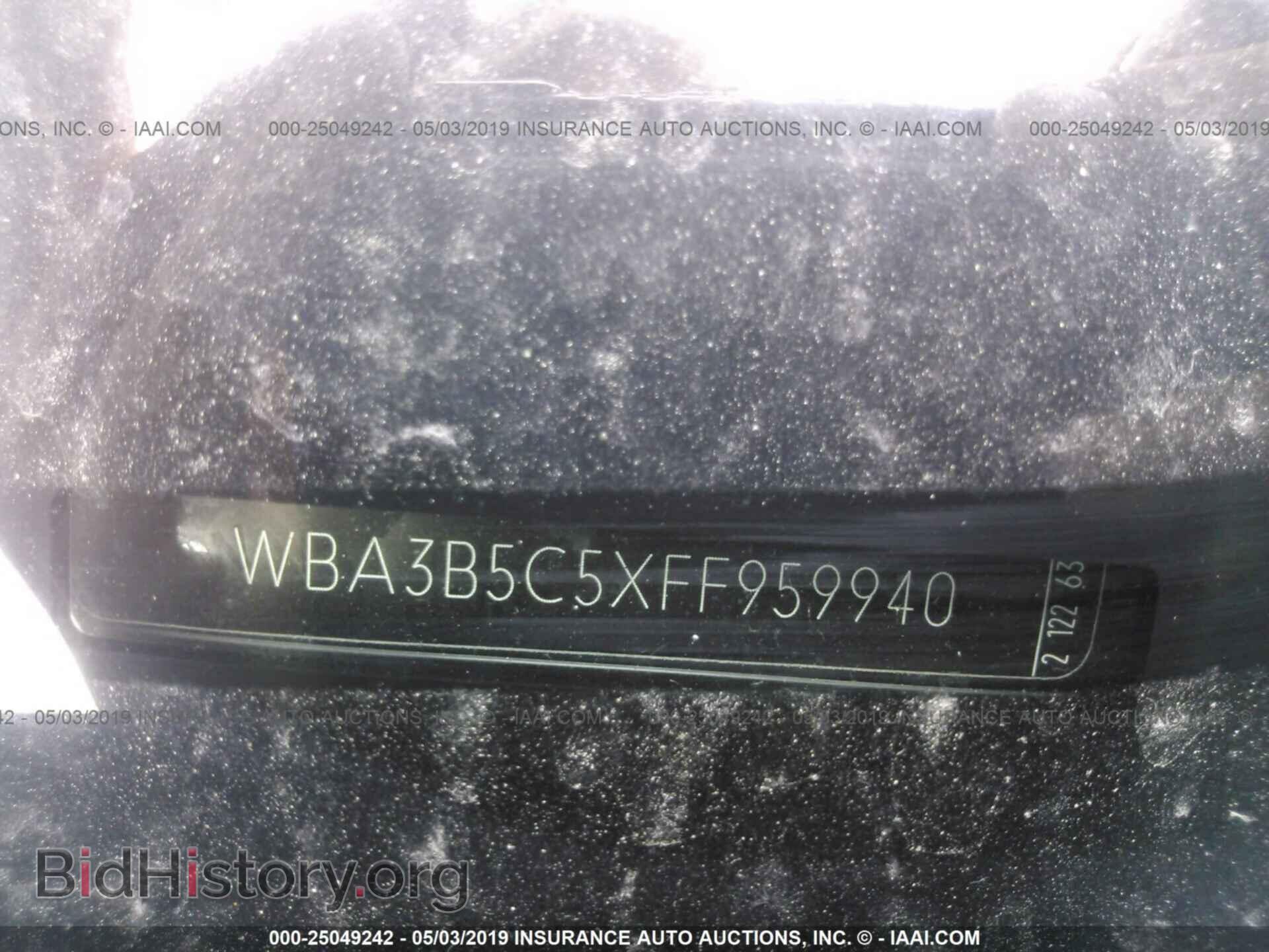 2015 BMW 328 - VIN: WBA3B5C5XFF959940 - Фото 9