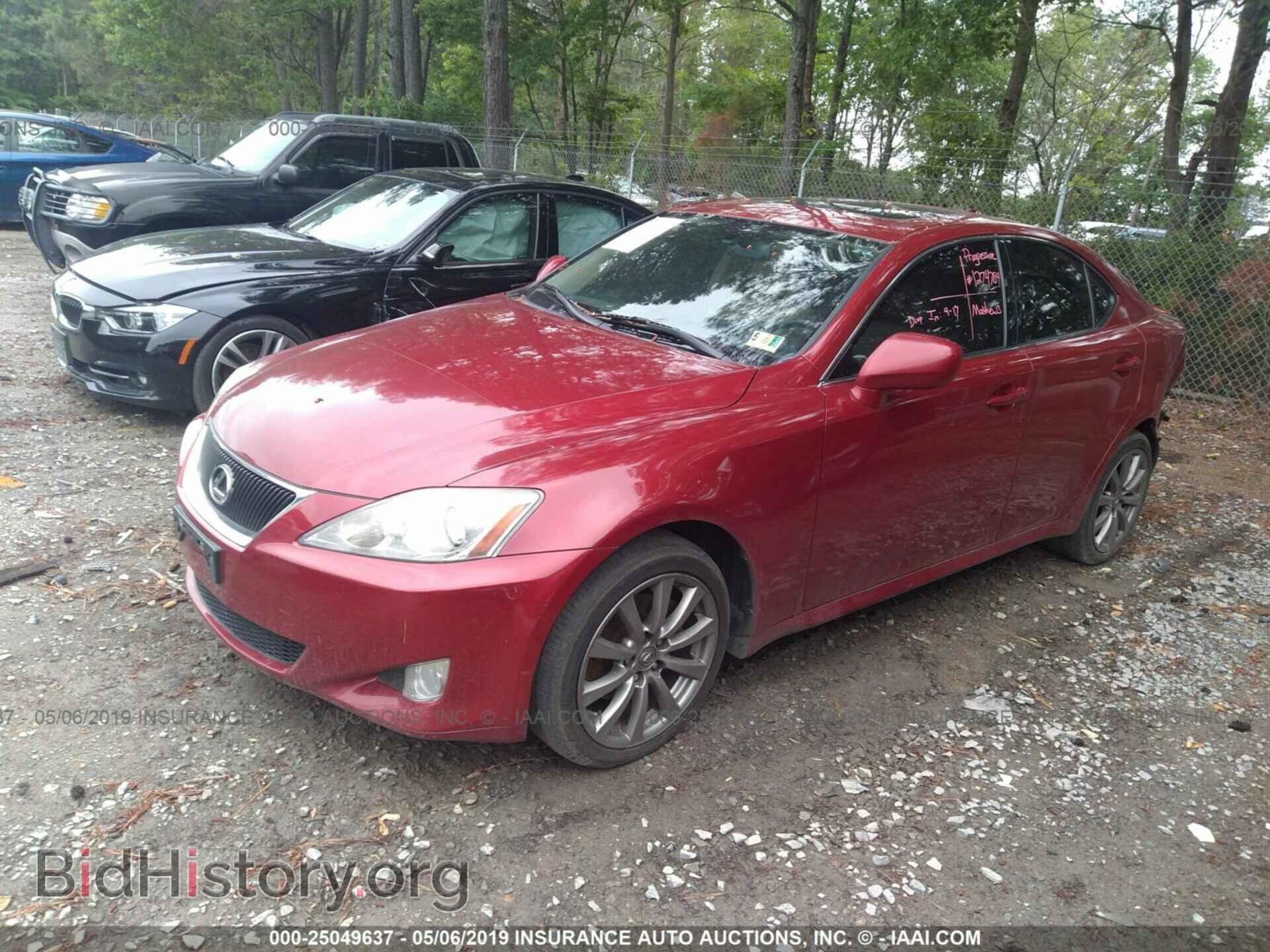 2008 LEXUS IS - VIN: JTHCK262285016905 - Фото 2
