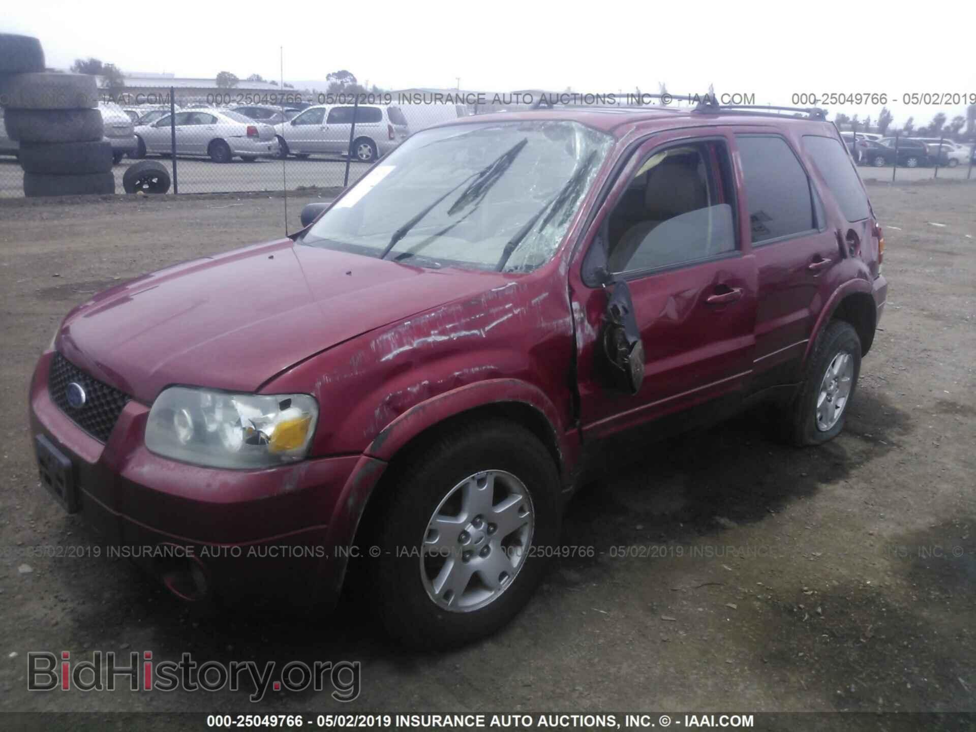 2006 FORD ESCAPE - VIN: 1FMCU04176KA07055 - Фото 2