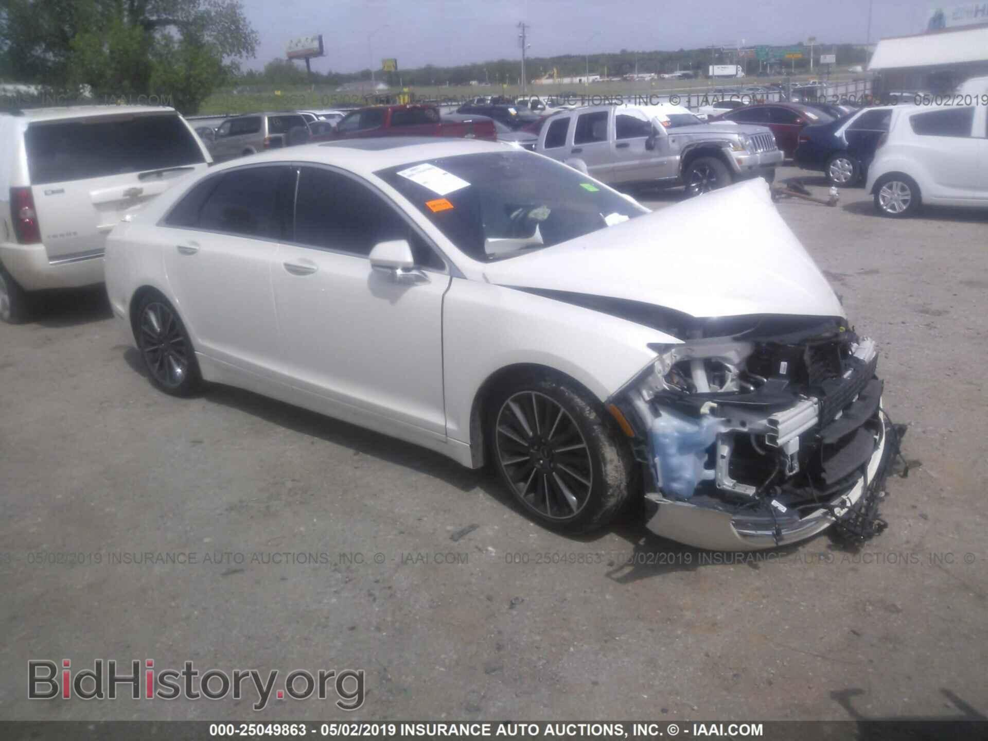 Фотография 3LN6L2MK0GR632575 - LINCOLN MKZ 2016