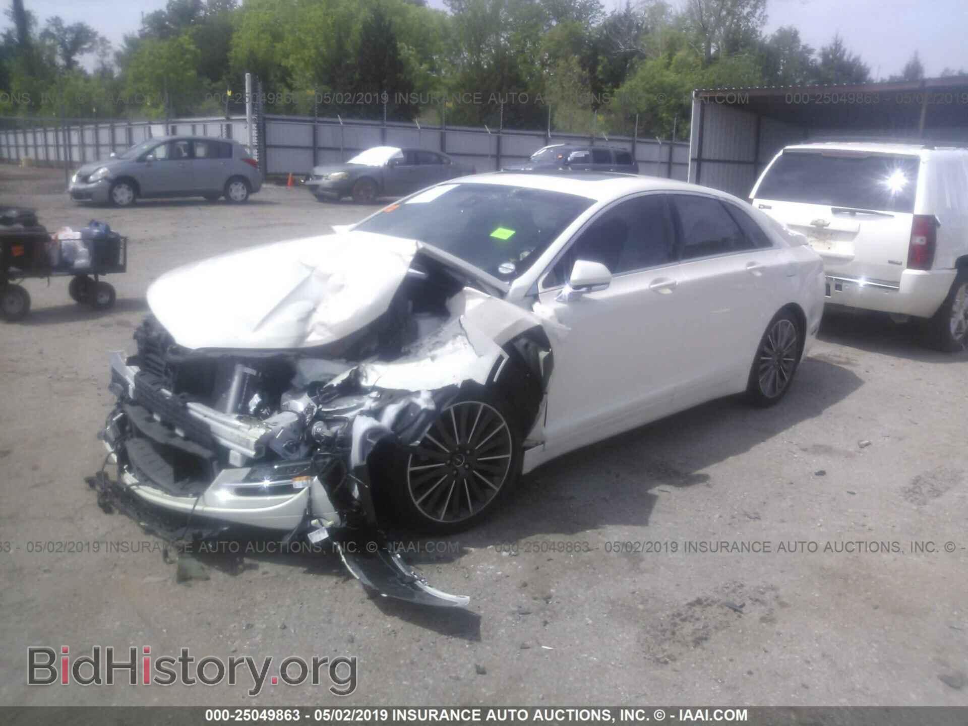 2016 LINCOLN MKZ - VIN: 3LN6L2MK0GR632575 - Фото 2