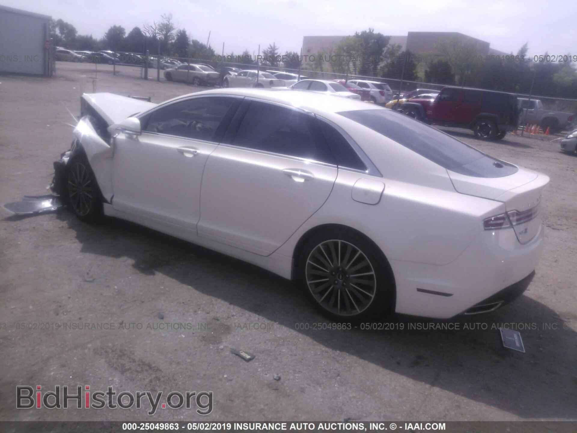 2016 LINCOLN MKZ - VIN: 3LN6L2MK0GR632575 - Фото 3