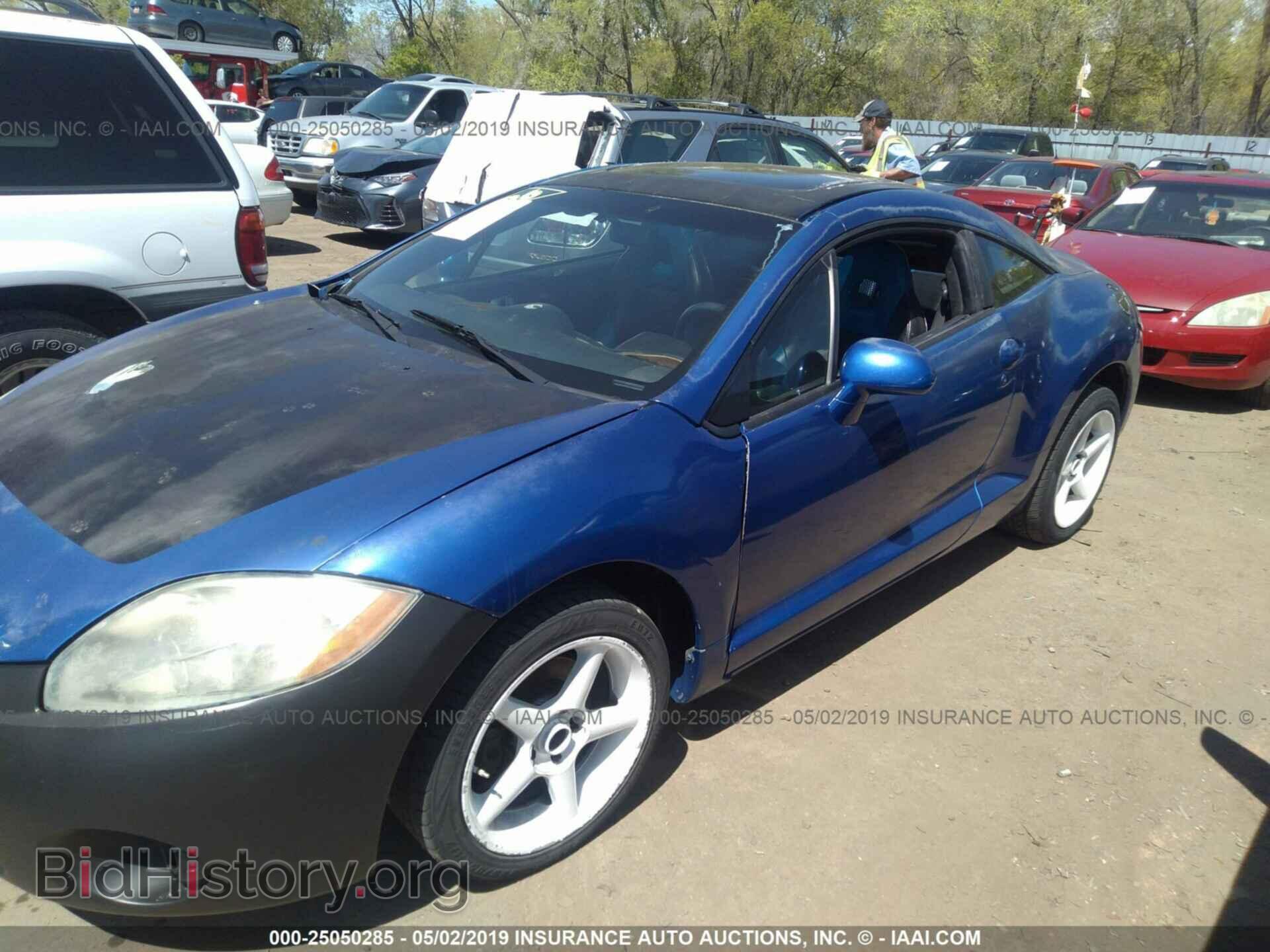 2006 MITSUBISHI ECLIPSE - VIN: 4A3AK24F66E021162 - Photo 2