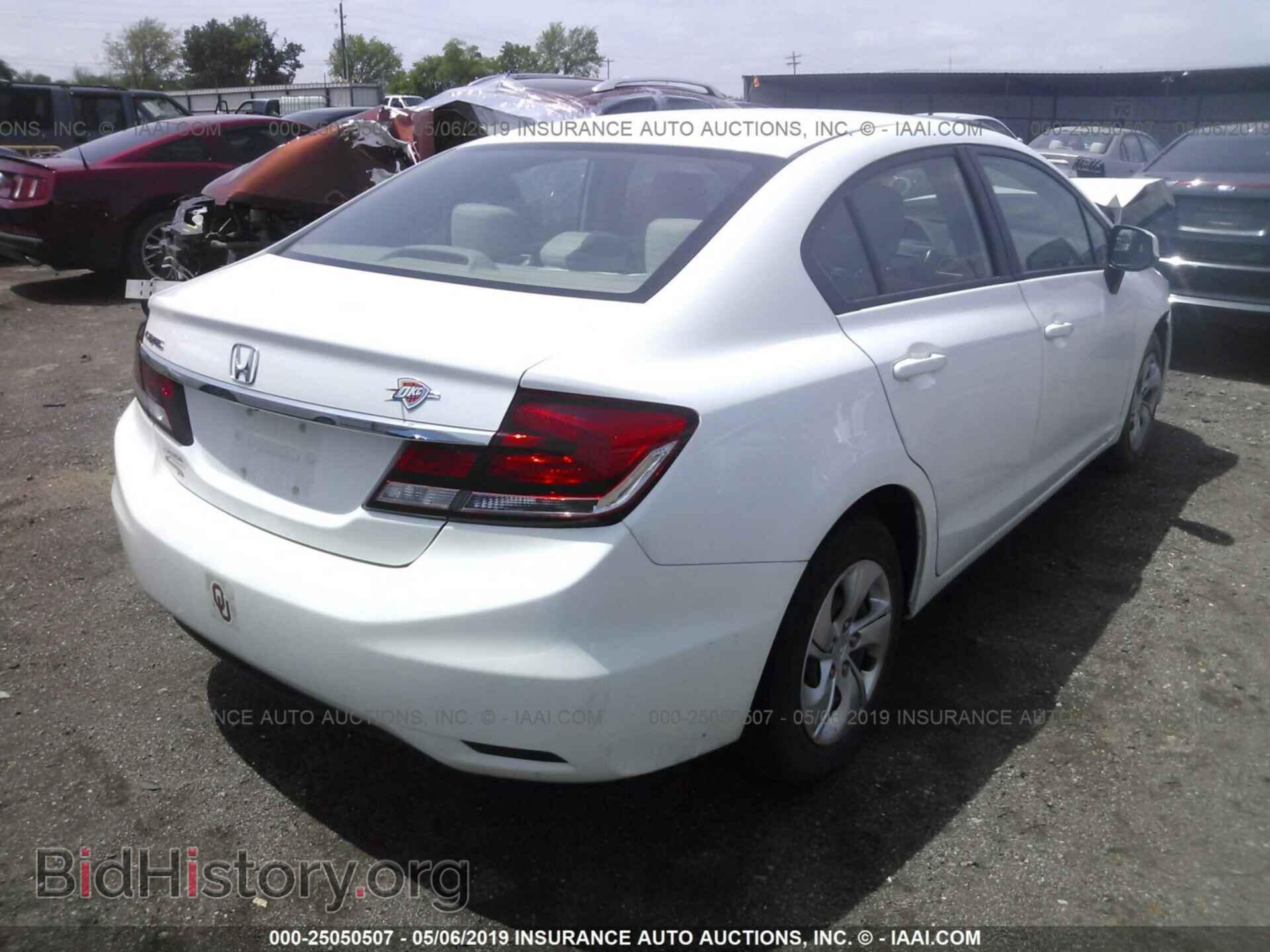 2013 HONDA CIVIC - VIN: 19XFB2F57DE038843 - Фото 4