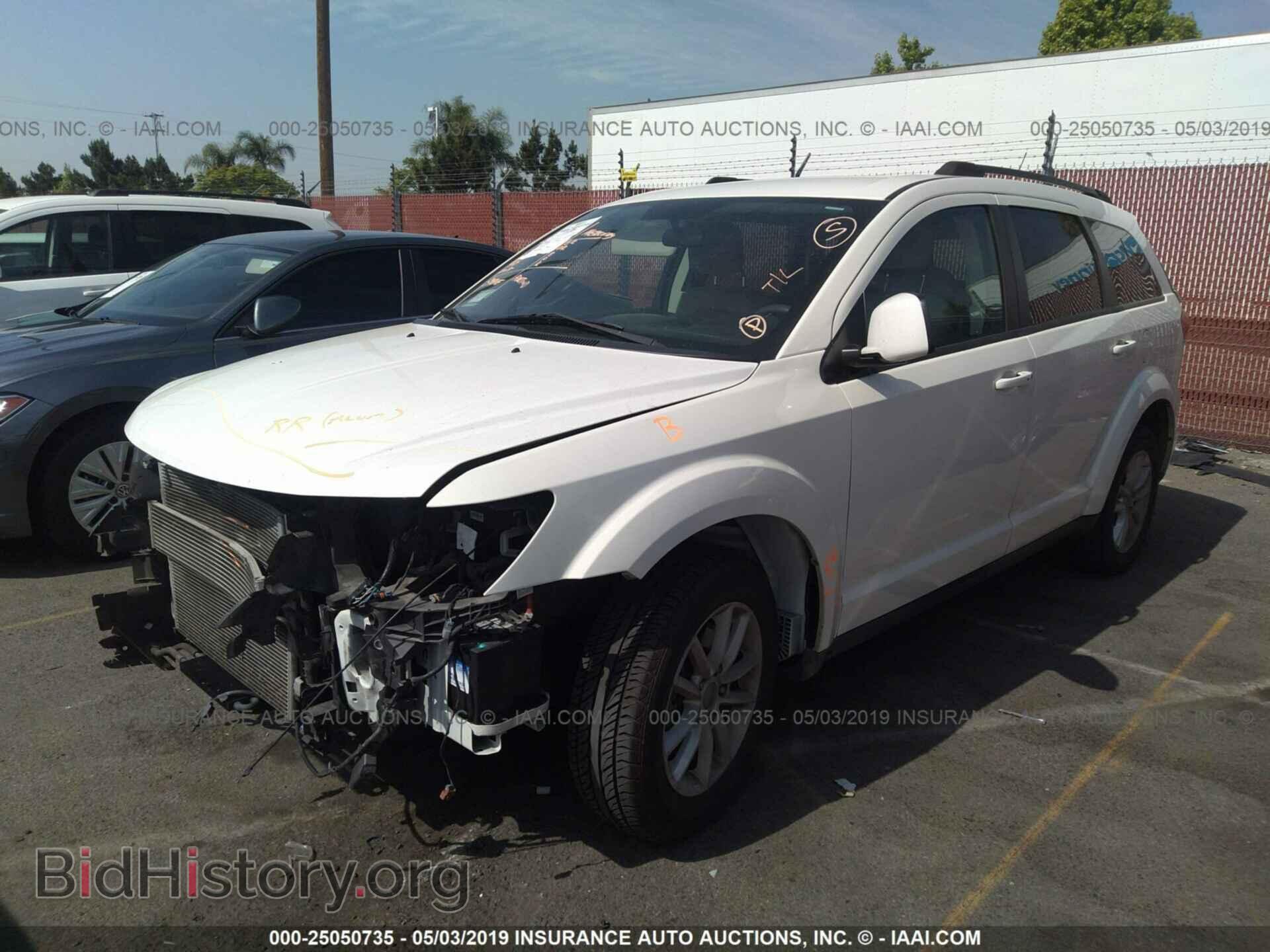 2013 DODGE JOURNEY - VIN: 3C4PDCBG3DT637178 - Фото 2