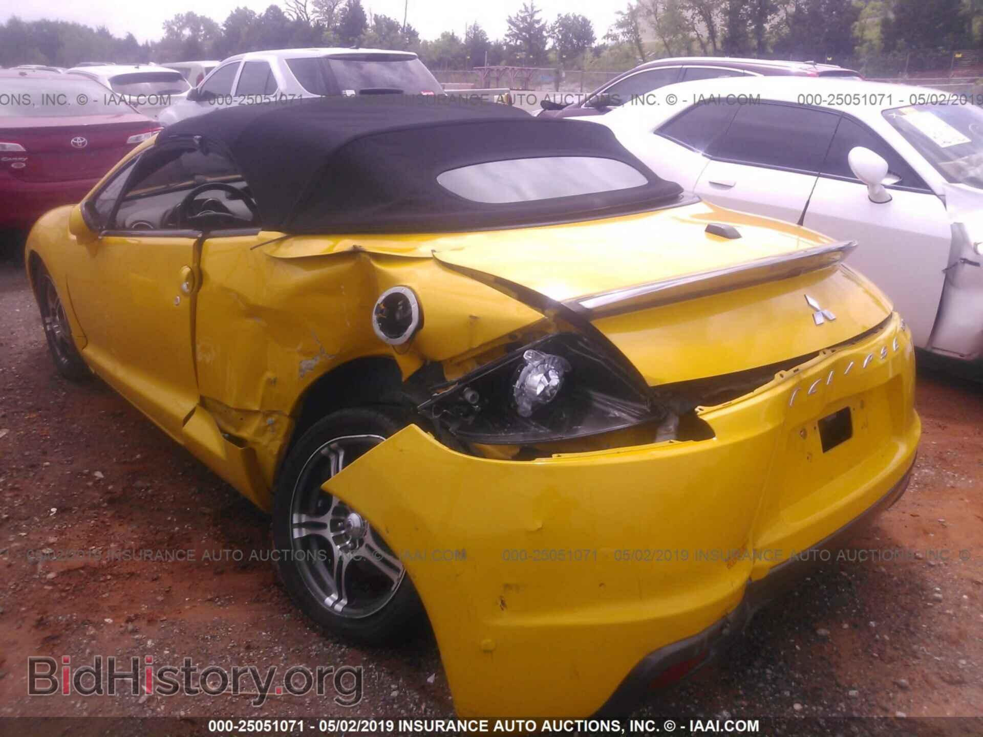 2009 MITSUBISHI ECLIPSE - VIN: 4A3AL35T99E013861 - Фото 3