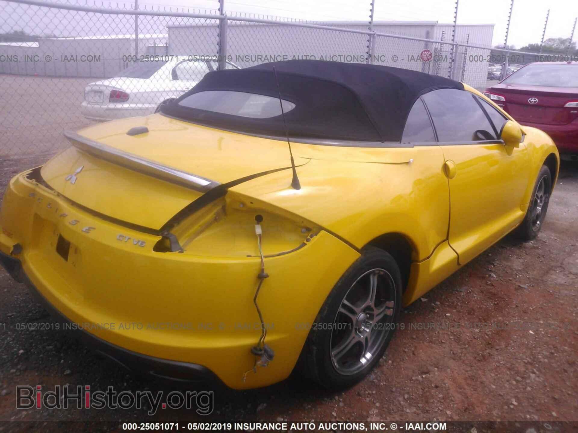 2009 MITSUBISHI ECLIPSE - VIN: 4A3AL35T99E013861 - Фото 4