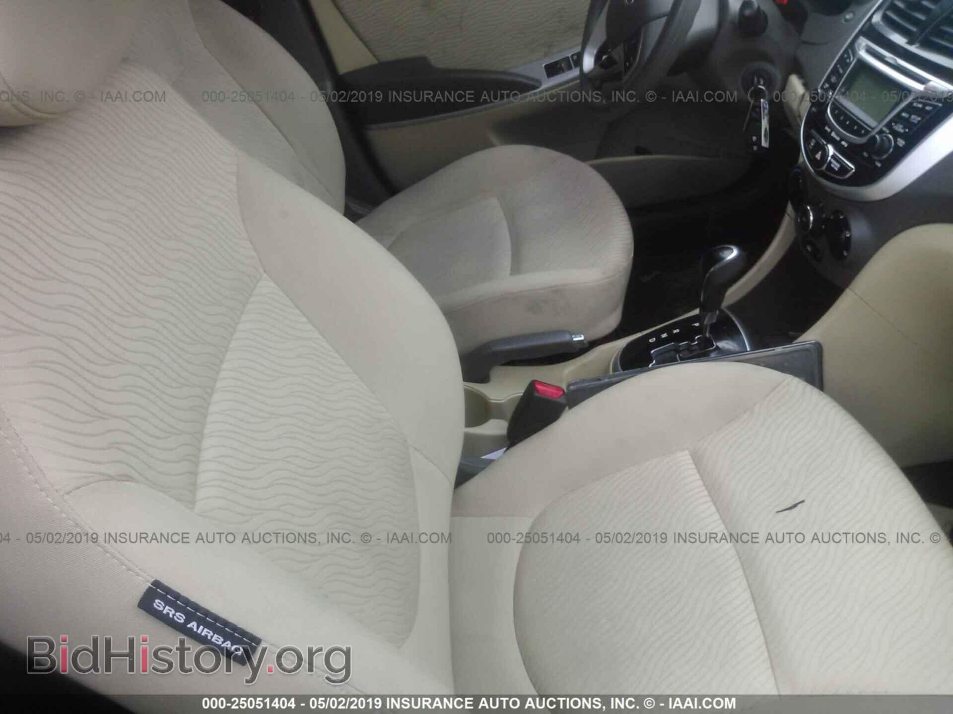 2012 HYUNDAI ACCENT - VIN: KMHCU4AE5CU182287 - Фото 5