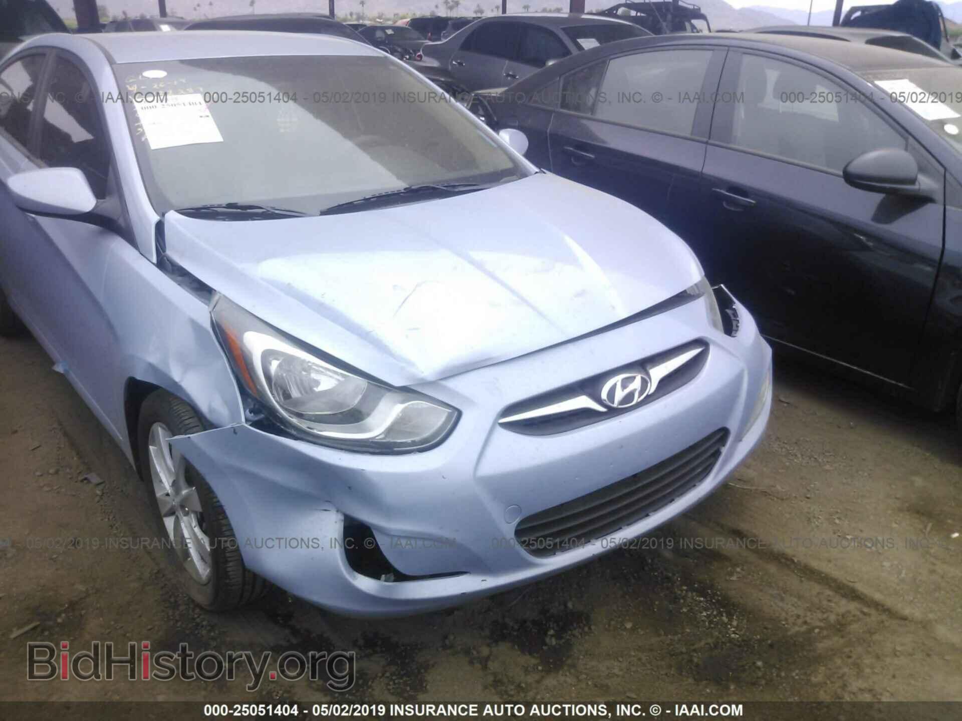 2012 HYUNDAI ACCENT - VIN: KMHCU4AE5CU182287 - Фото 6
