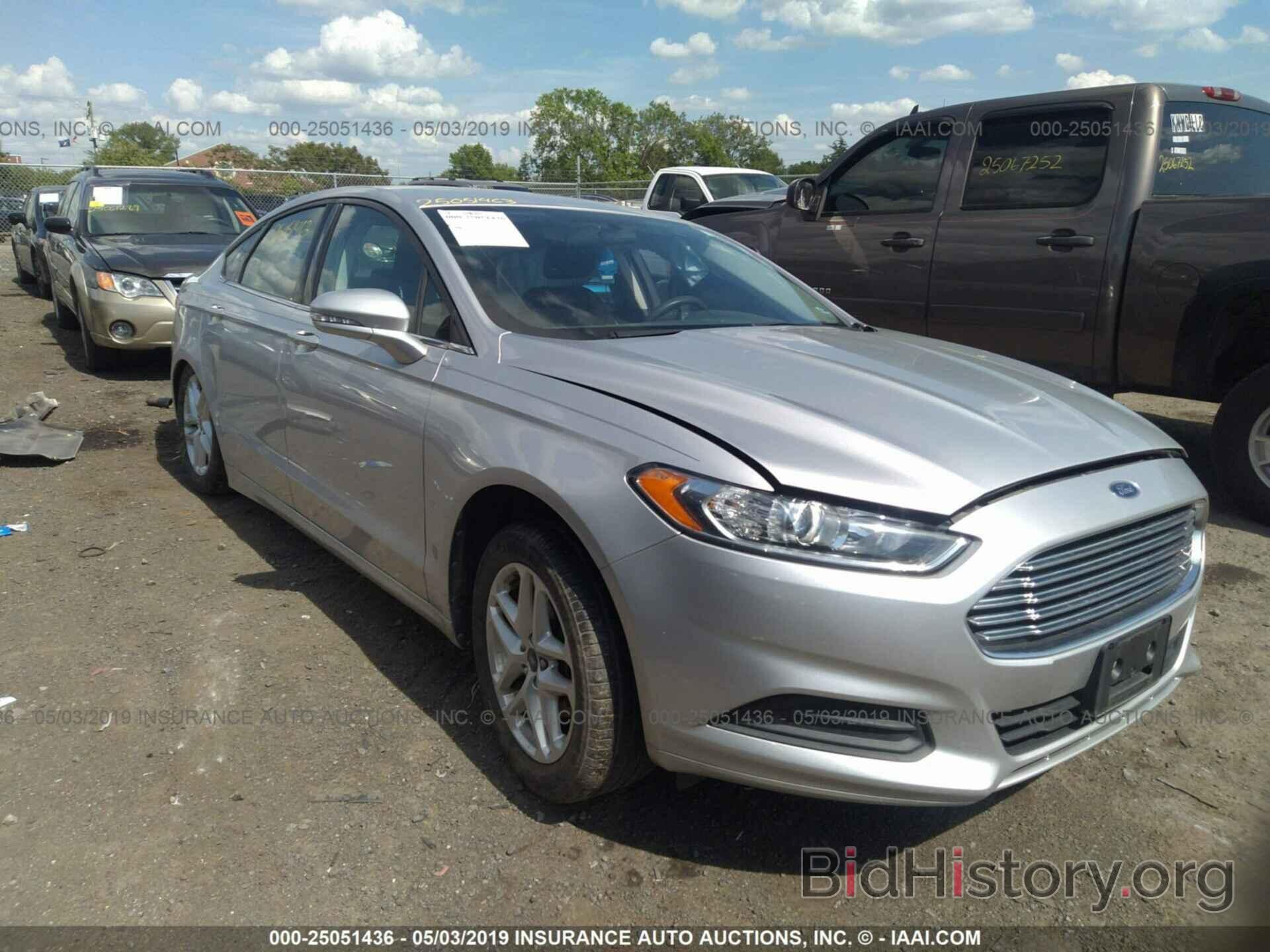 Photo 3FA6P0H70DR195228 - FORD FUSION 2013