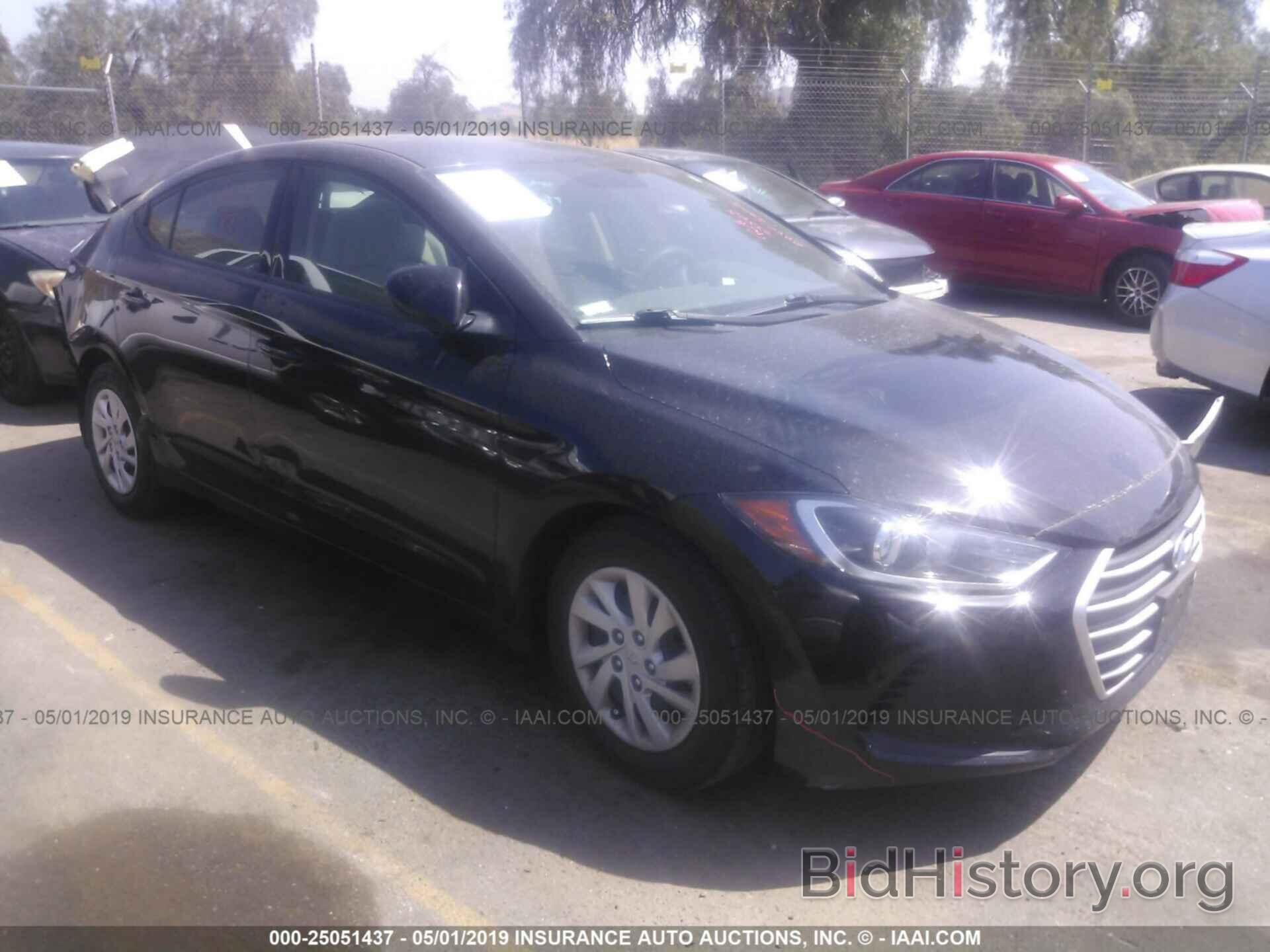 Photo 5NPD74LF3HH200499 - HYUNDAI ELANTRA 2017