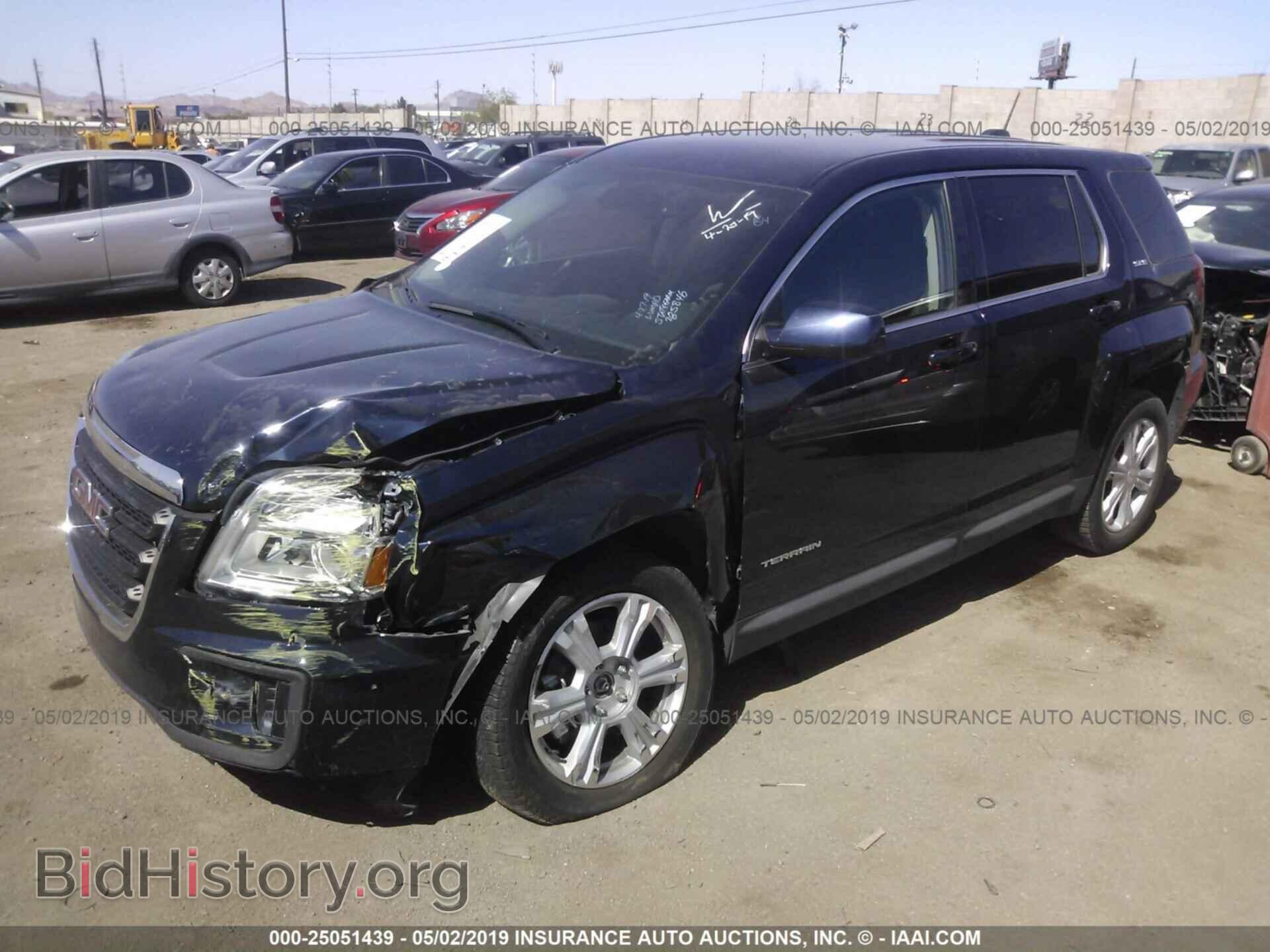 2017 GMC TERRAIN - VIN: 2GKALMEK2H6282615 - Фото 2