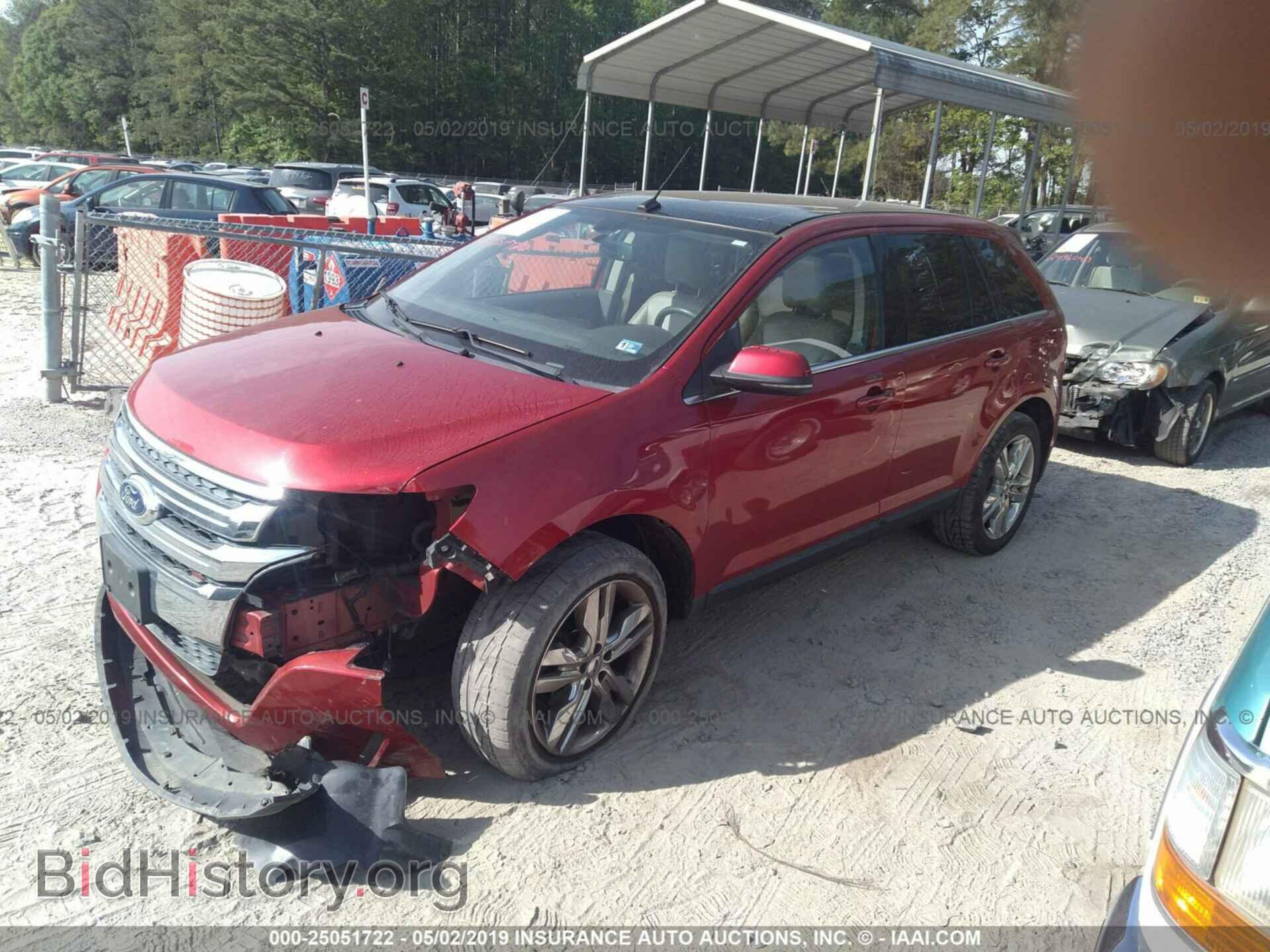 2012 FORD EDGE - VIN: 2FMDK3KC8CBA32827 - Фото 2