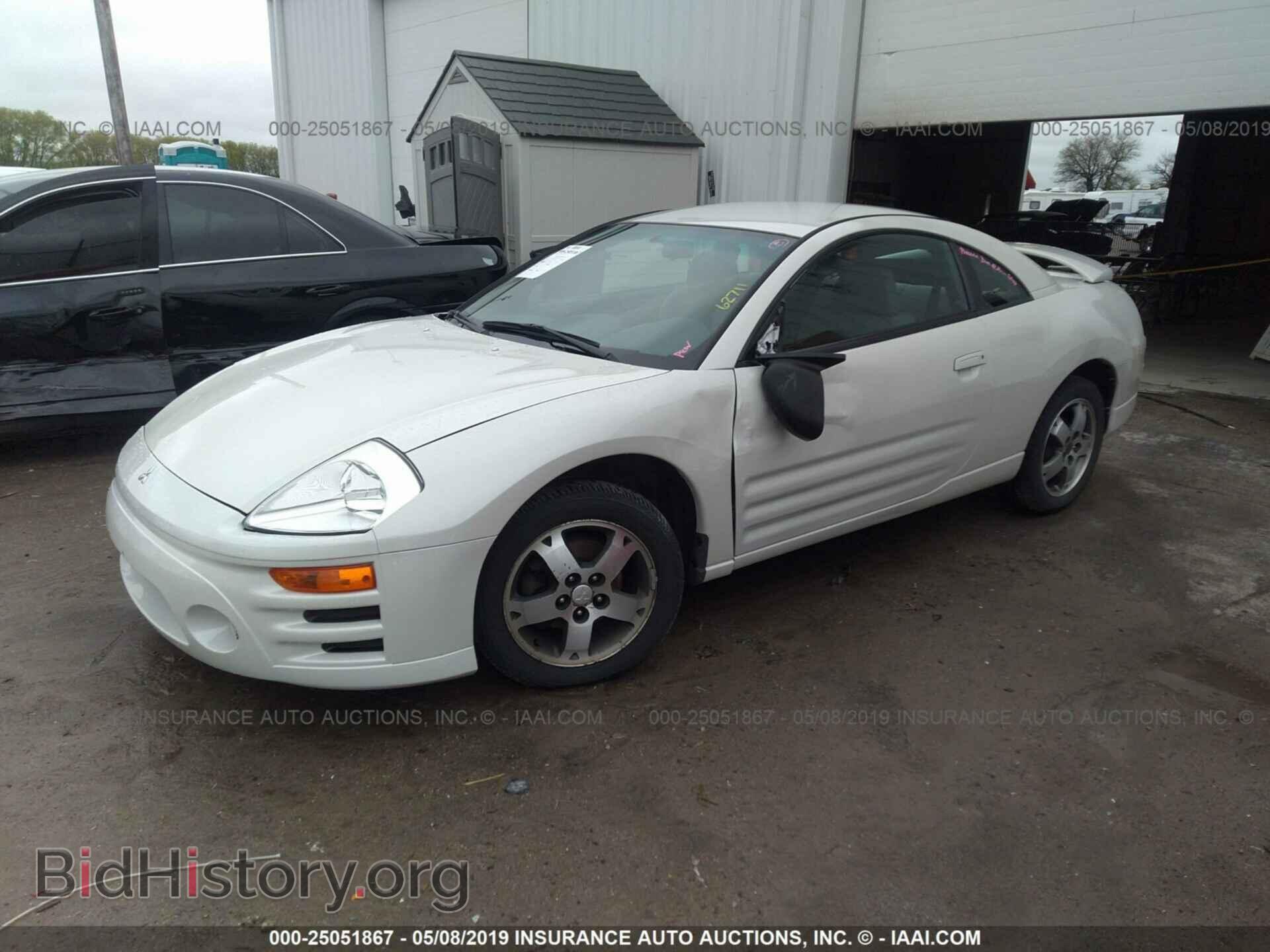 2005 MITSUBISHI ECLIPSE - VIN: 4A3AC44G15E006617 - Фото 2