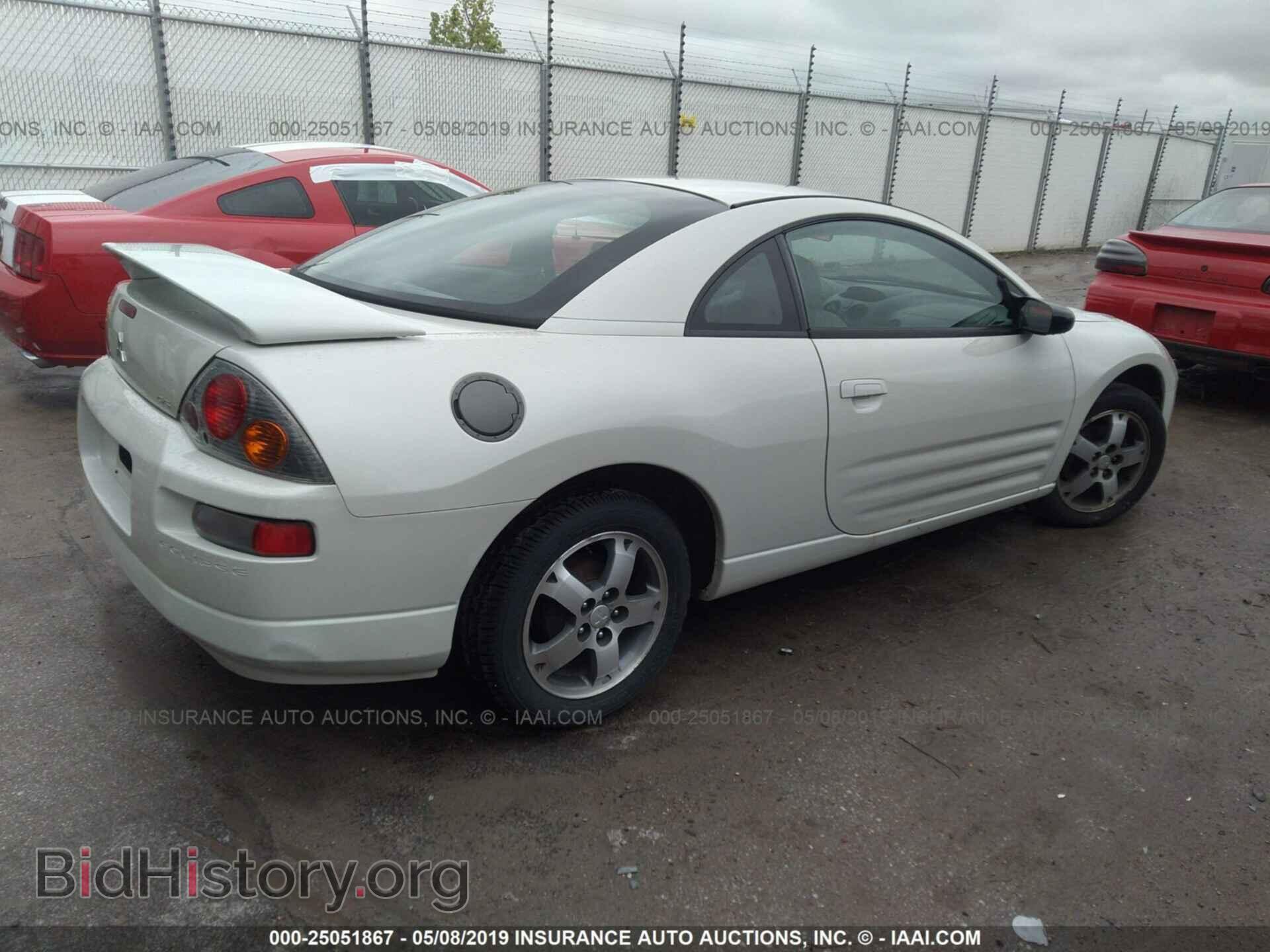 2005 MITSUBISHI ECLIPSE - VIN: 4A3AC44G15E006617 - Фото 4