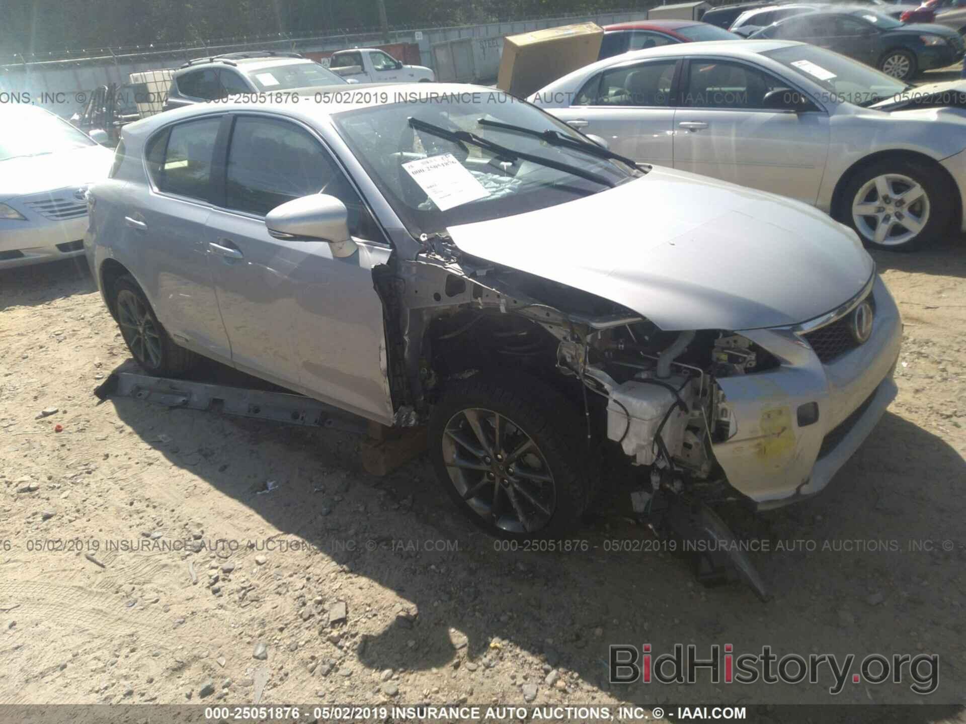 Photo JTHKD5BH7C2089277 - LEXUS CT 2012