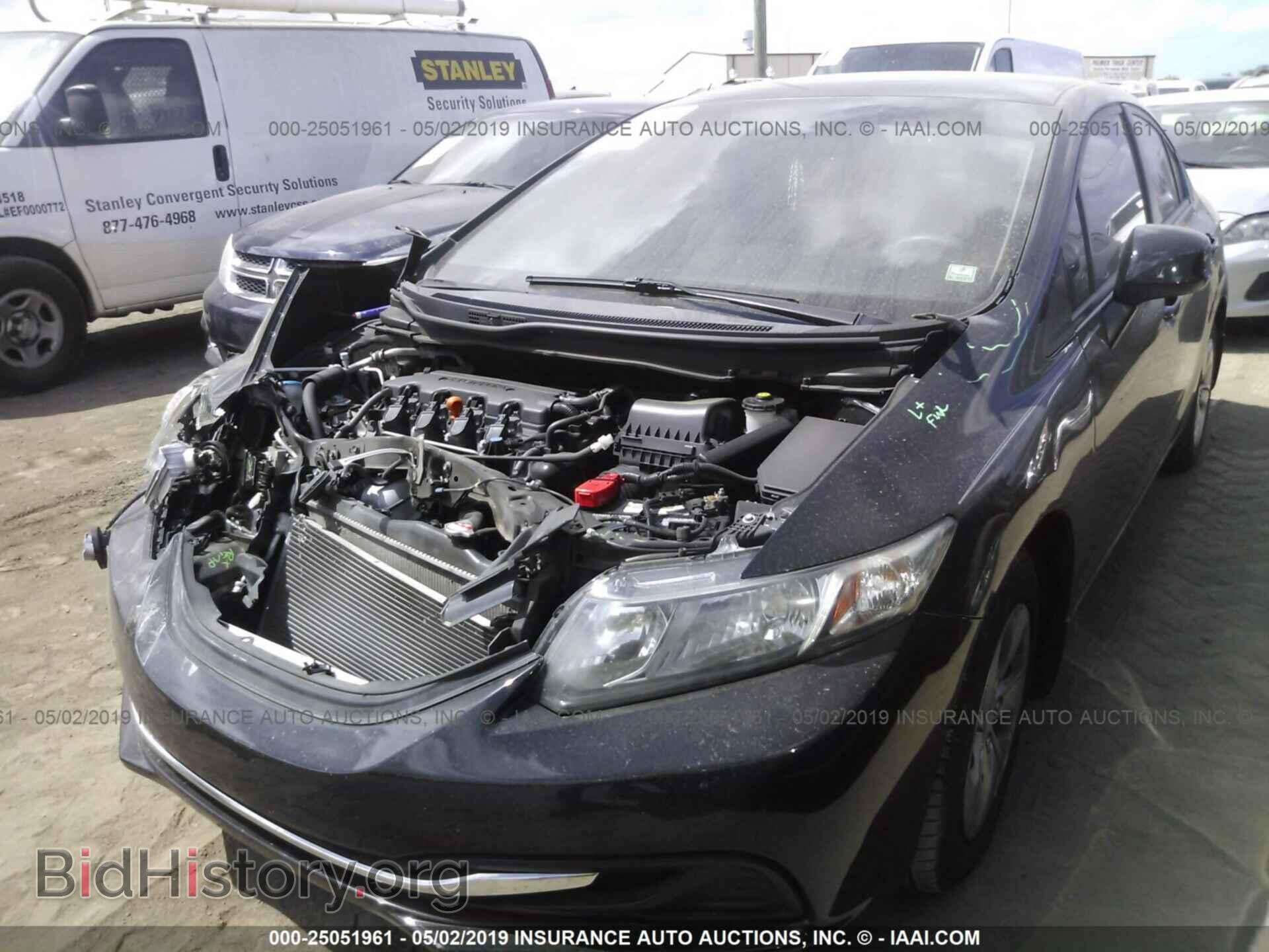 2013 HONDA CIVIC - VIN: 19XFB2F51DE033962 - Фото 2