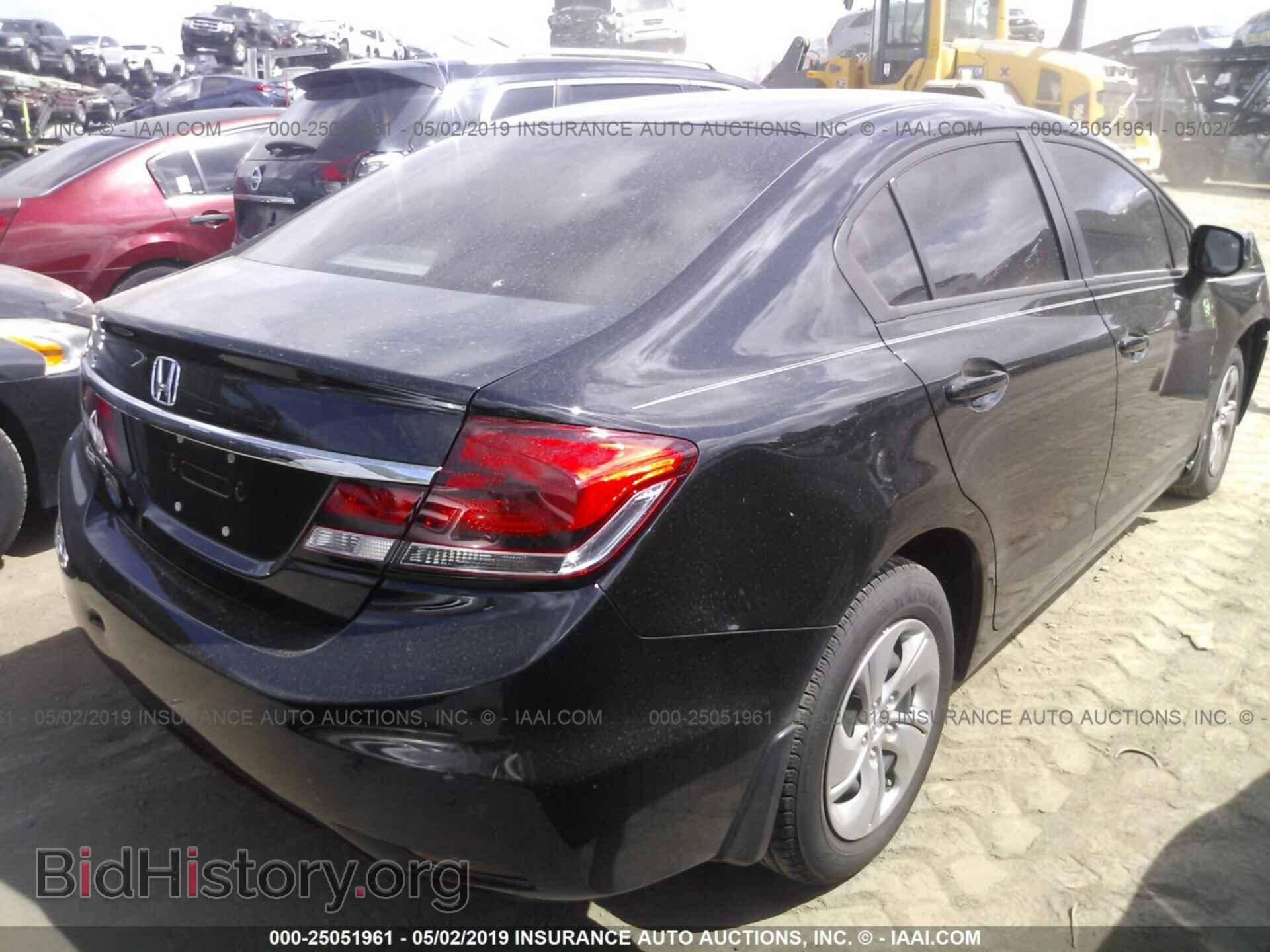 2013 HONDA CIVIC - VIN: 19XFB2F51DE033962 - Фото 4