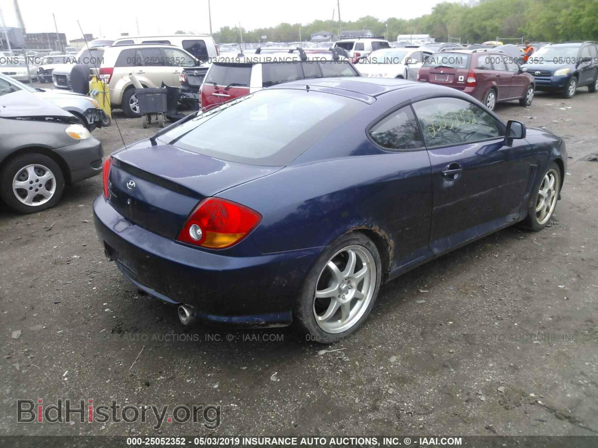2003 HYUNDAI TIBURON - VIN: KMHHM65D33U026607 - Фото 4