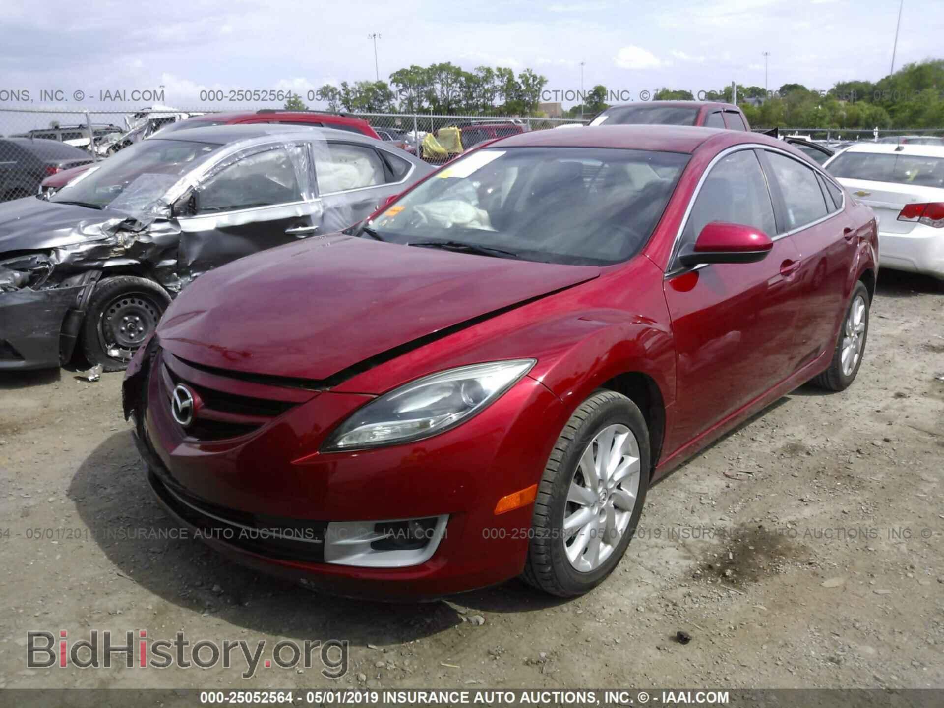 2012 MAZDA 6 - VIN: 1YVHZ8DH2C5M37183 - Фото 2