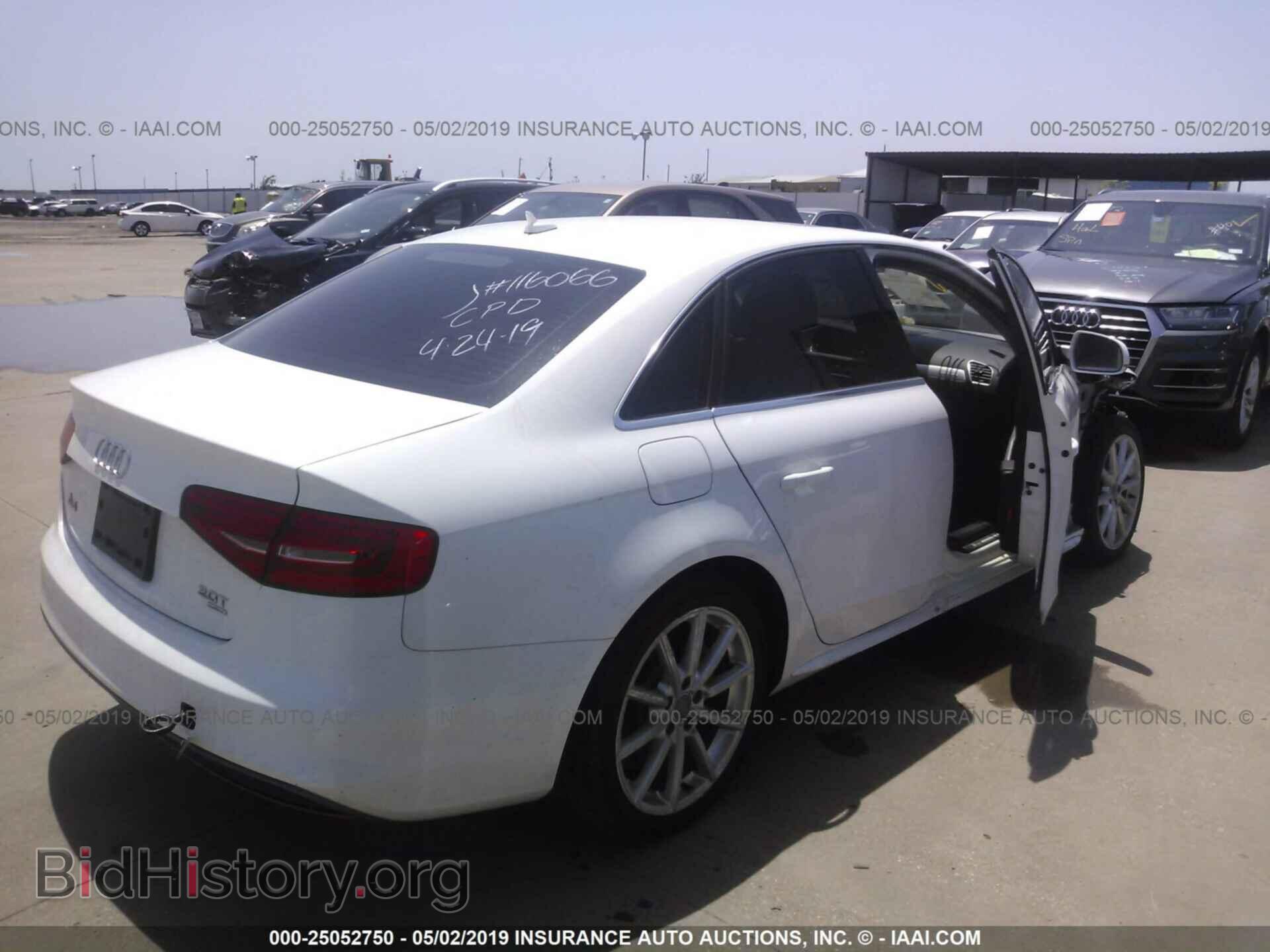 2014 AUDI A4 - VIN: WAUFFAFL4EN012644 - Photo 4