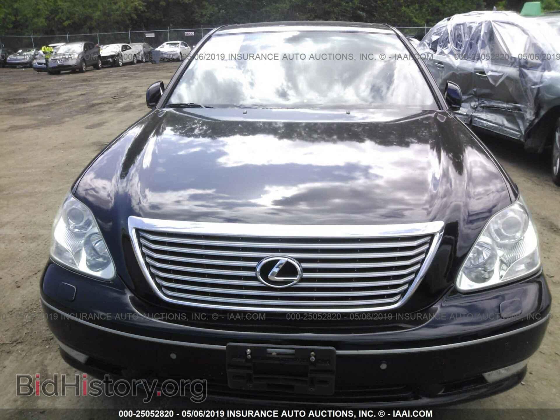 2004 LEXUS LS - VIN: JTHBN36F240155600 - Фото 6