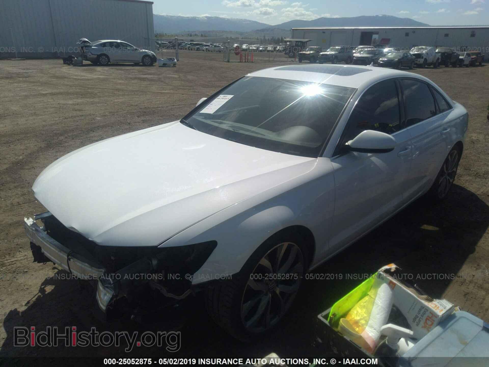 2014 AUDI A6 - VIN: WAUGFAFC4EN007321 - Фото 2