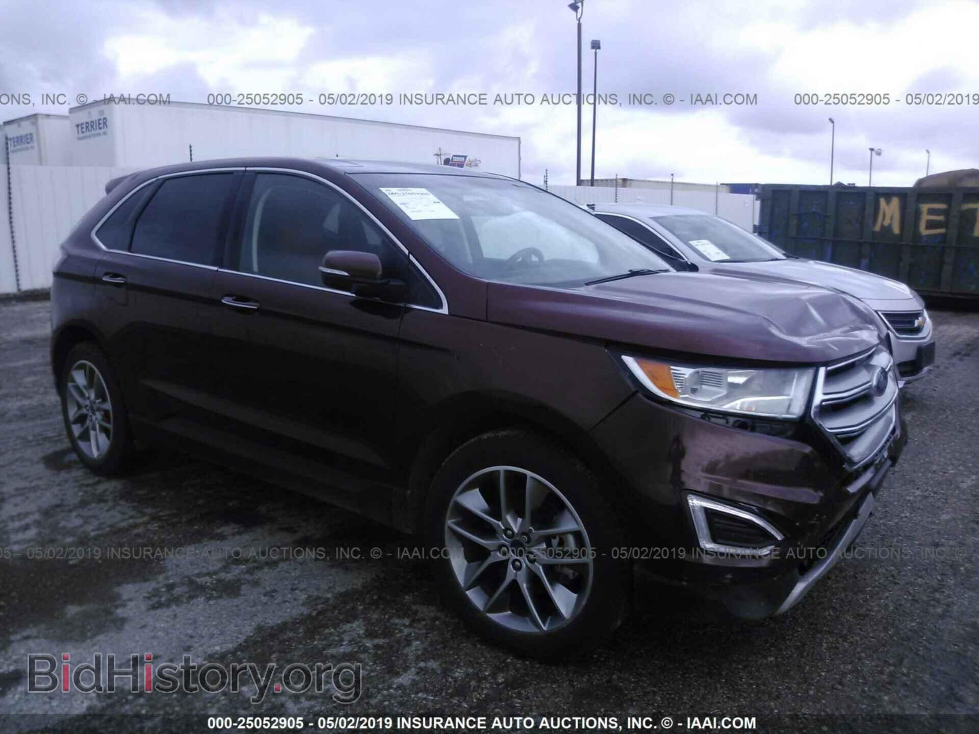 Фотография 2FMPK3K89FBB26762 - FORD EDGE 2015