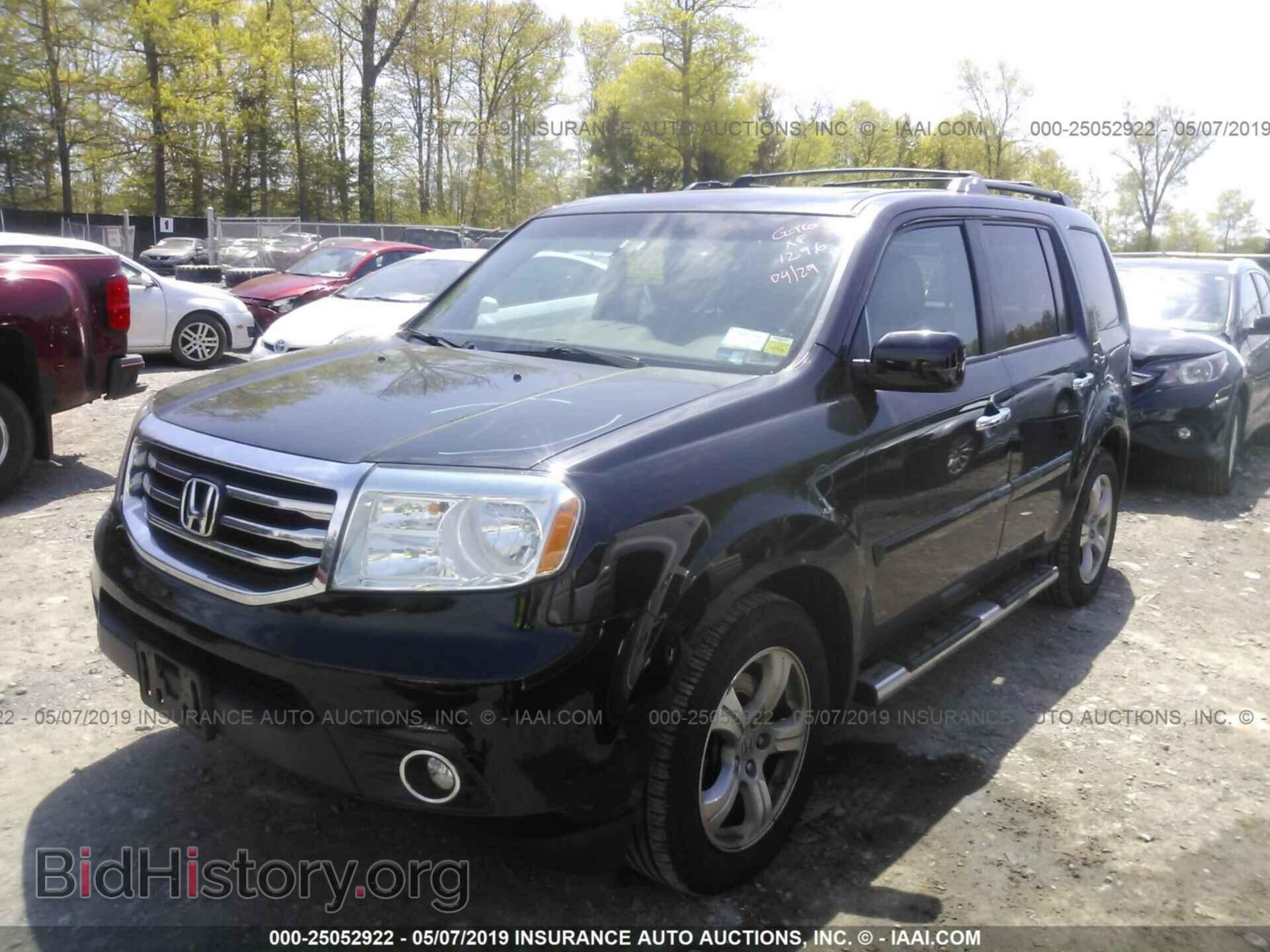 2012 HONDA PILOT - VIN: 5FNYF4H55CB002065 - Photo 2