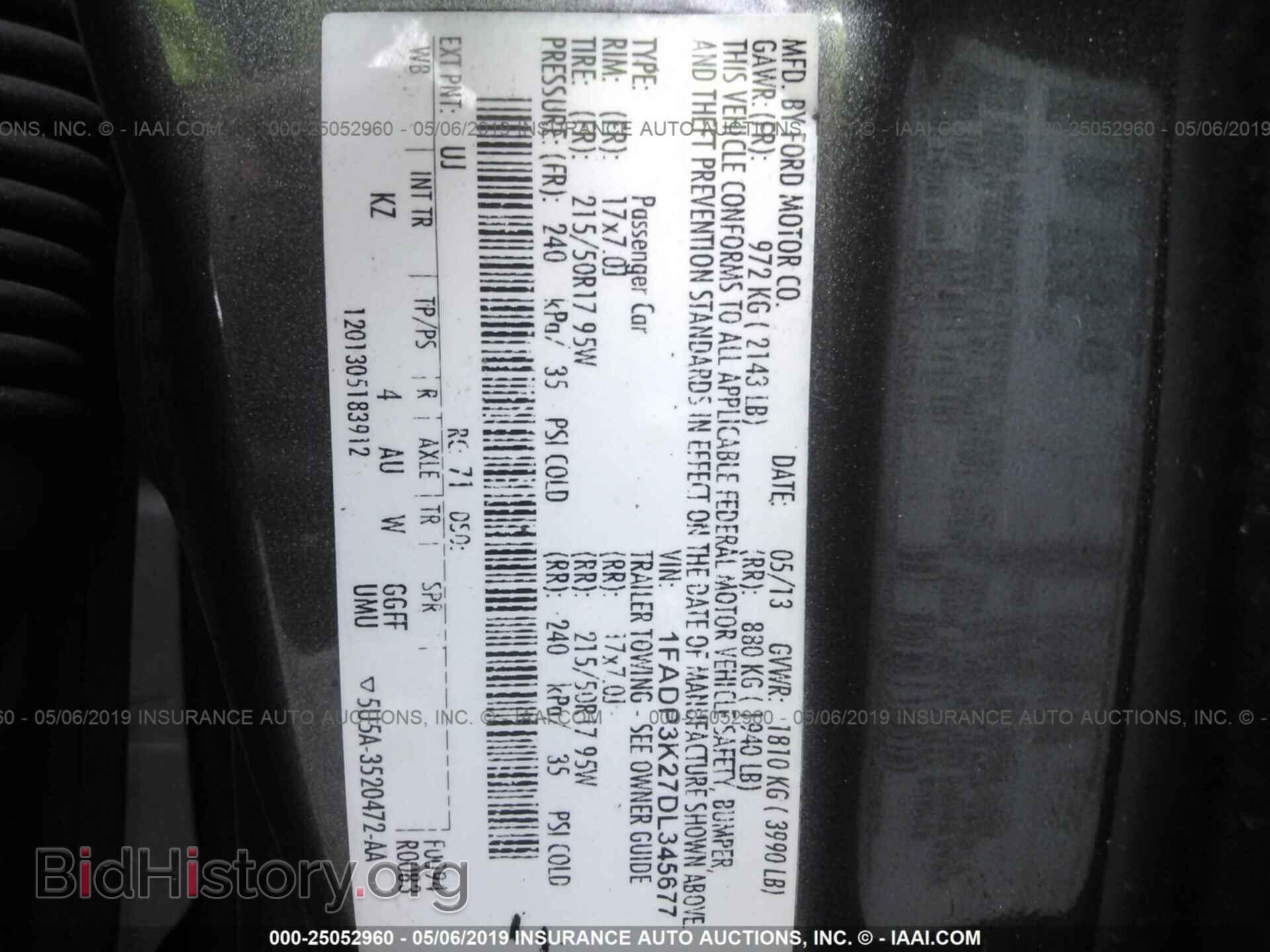 2013 FORD FOCUS - VIN: 1FADP3K27DL345677 - Photo 9