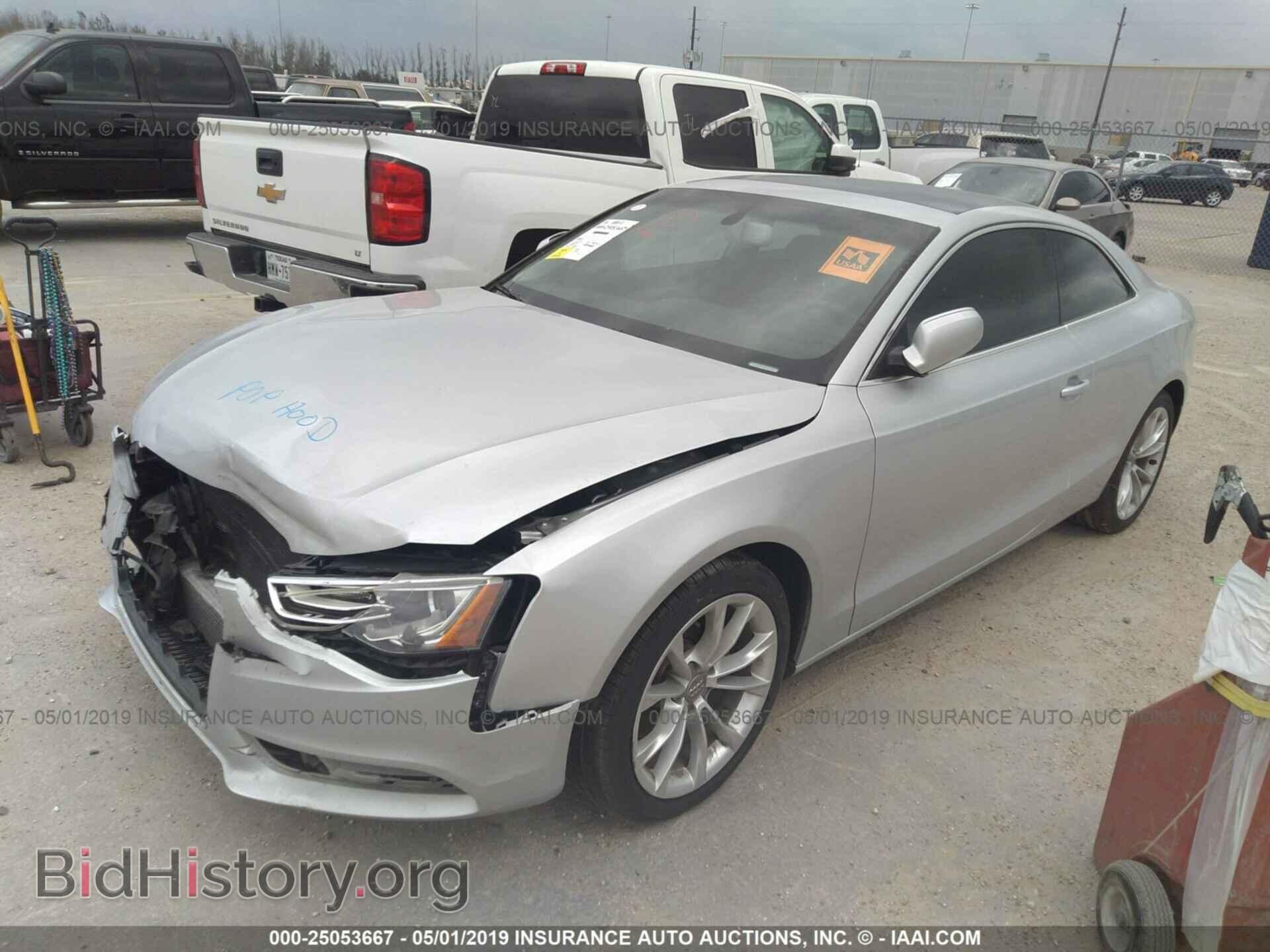 2013 AUDI A5 - VIN: WAULFAFR9DA001331 - Фото 2