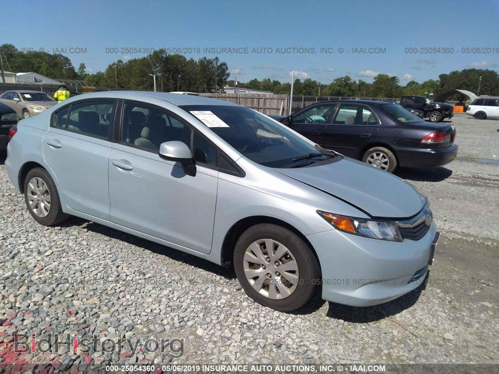 Photo 19XFB2F53CE017700 - HONDA CIVIC 2012