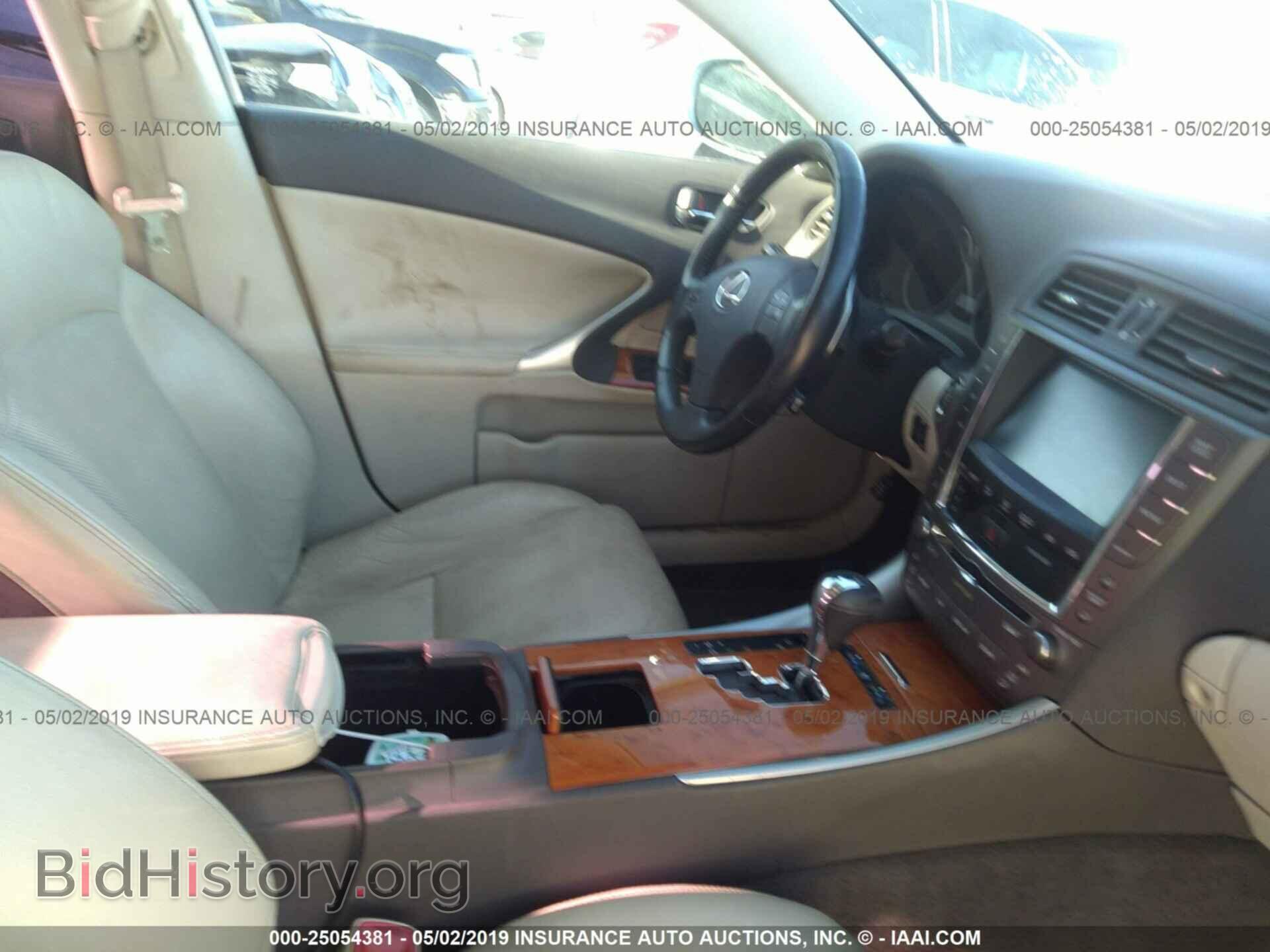 2009 LEXUS IS - VIN: JTHBK262392088632 - Фото 5