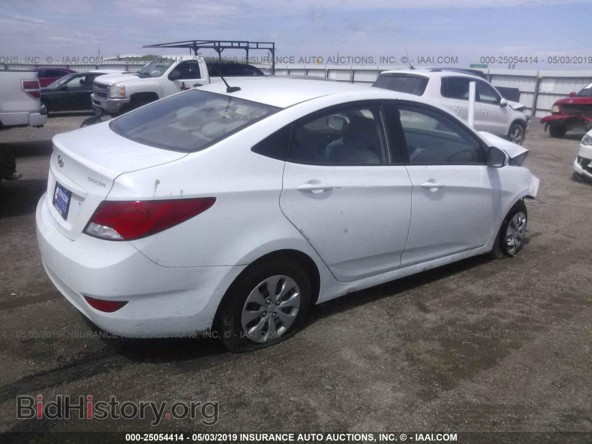 2017 HYUNDAI ACCENT - VIN: KMHCT4AE0HU277852 - Фото 4