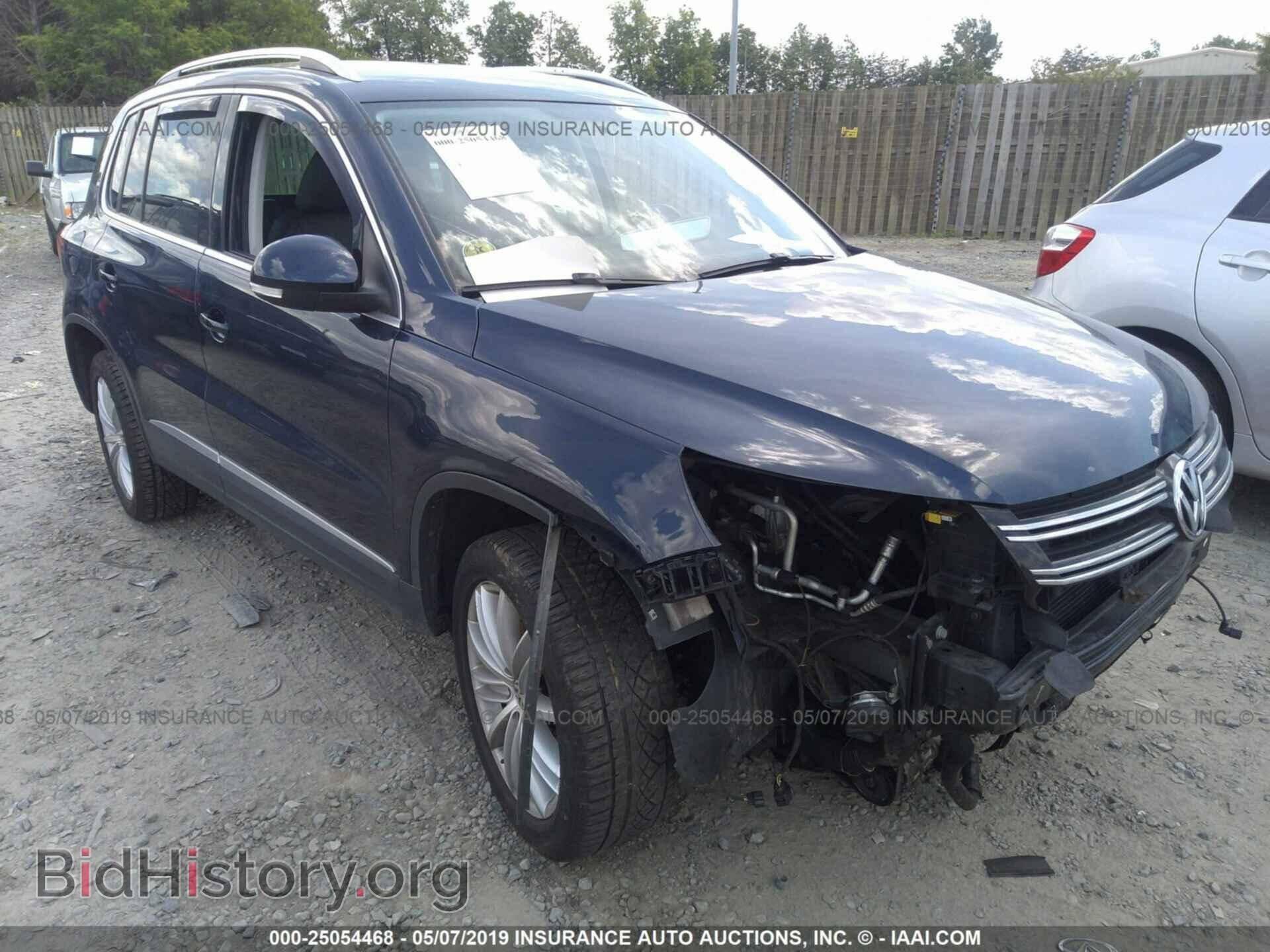 Photo WVGAV7AX2CW534981 - VOLKSWAGEN TIGUAN 2012